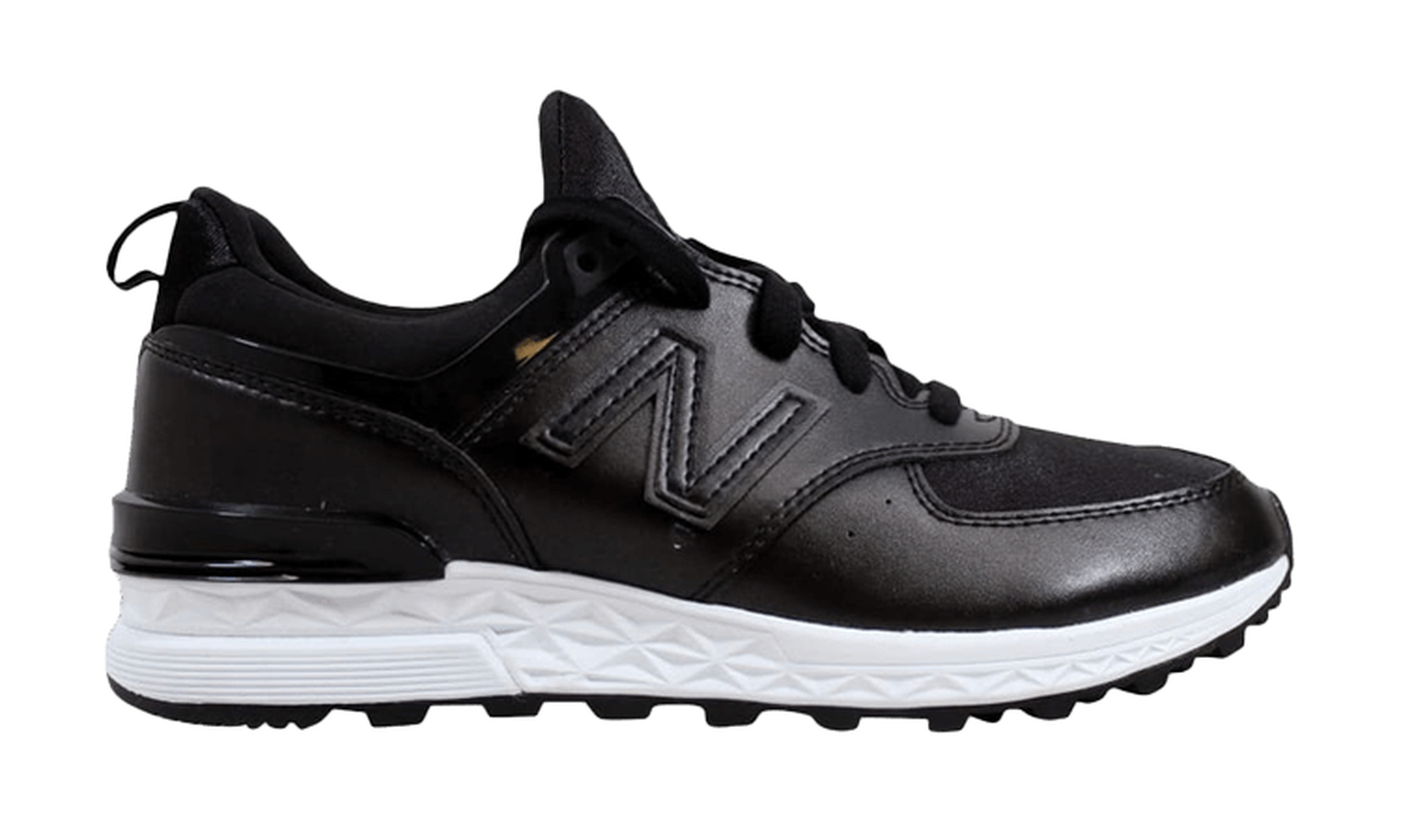 Wmns 574 Sport 'Black White'