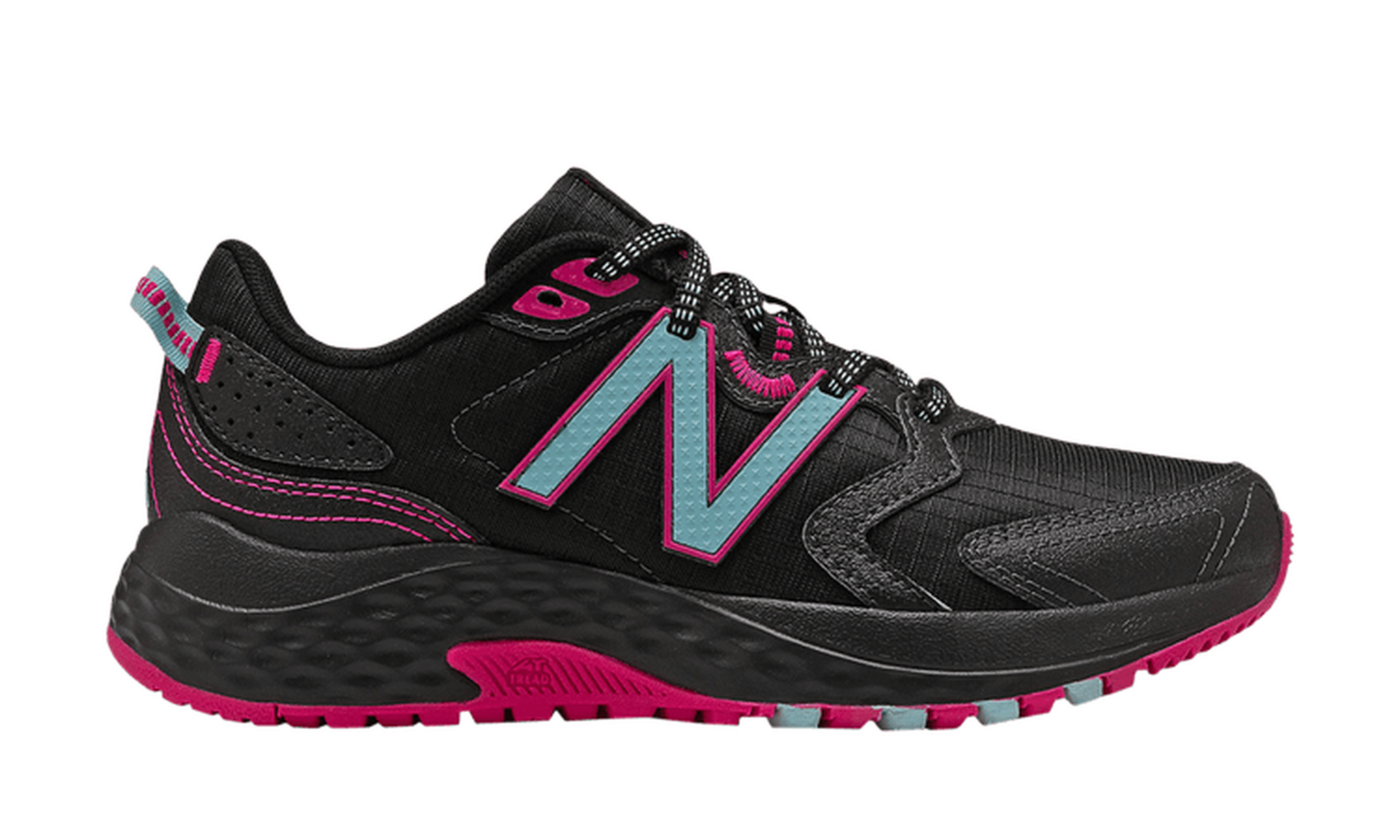 Wmns 410v7 'Black Pink Glow'