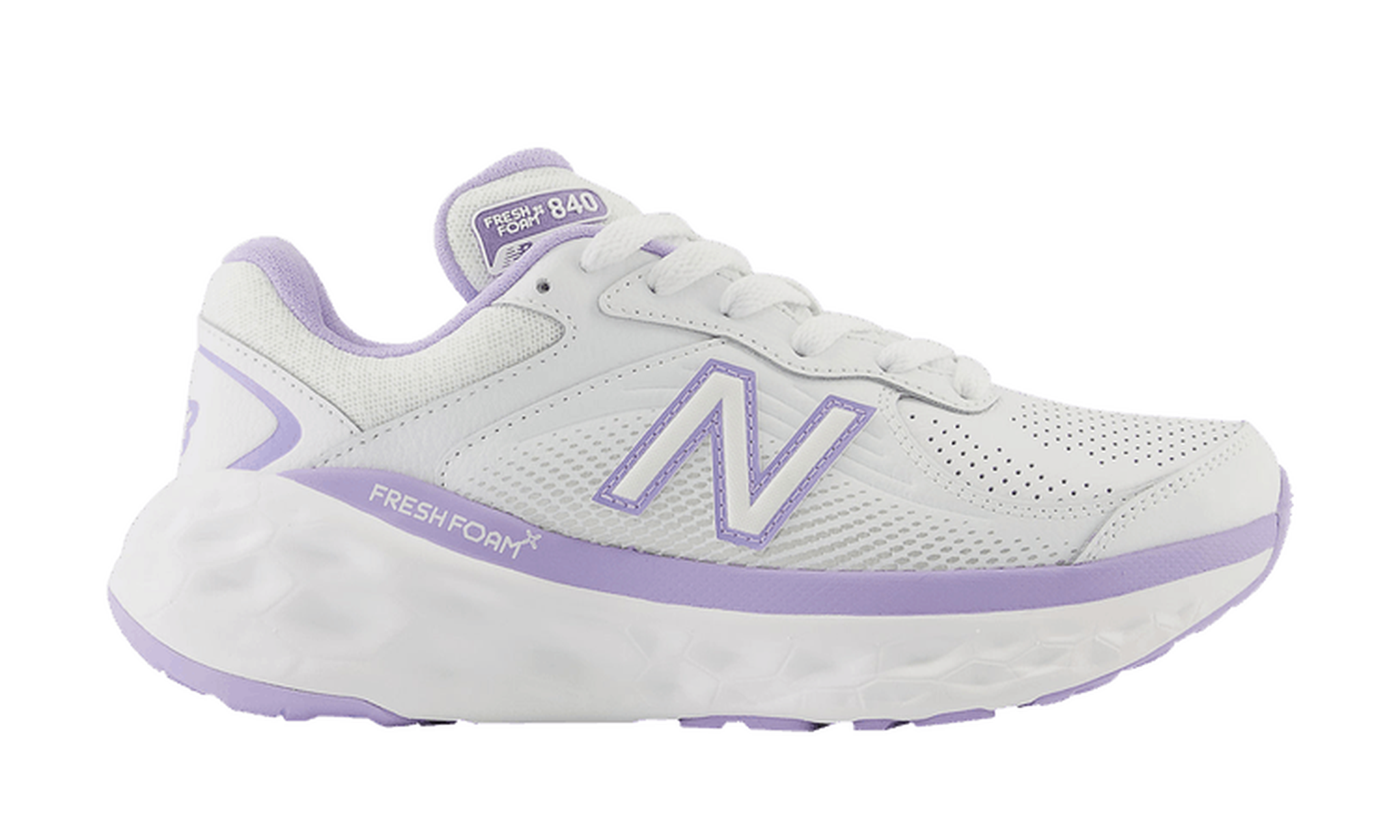 Wmns Fresh Foam X 840F Wide 'White Lilac Glow'
