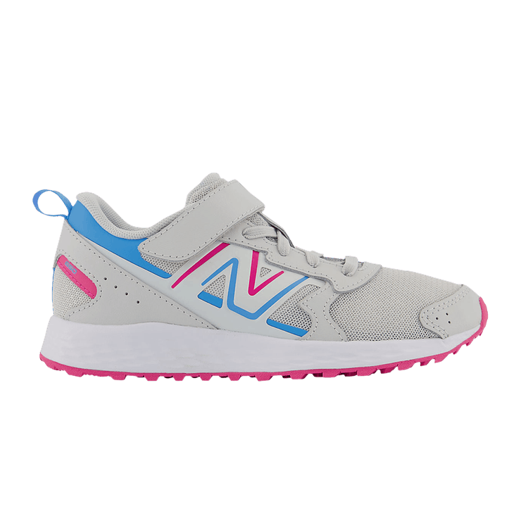Fresh Foam 650 Bungee Lace Top Strap Big Kid Wide 'Summer Fog Hi-Pink'