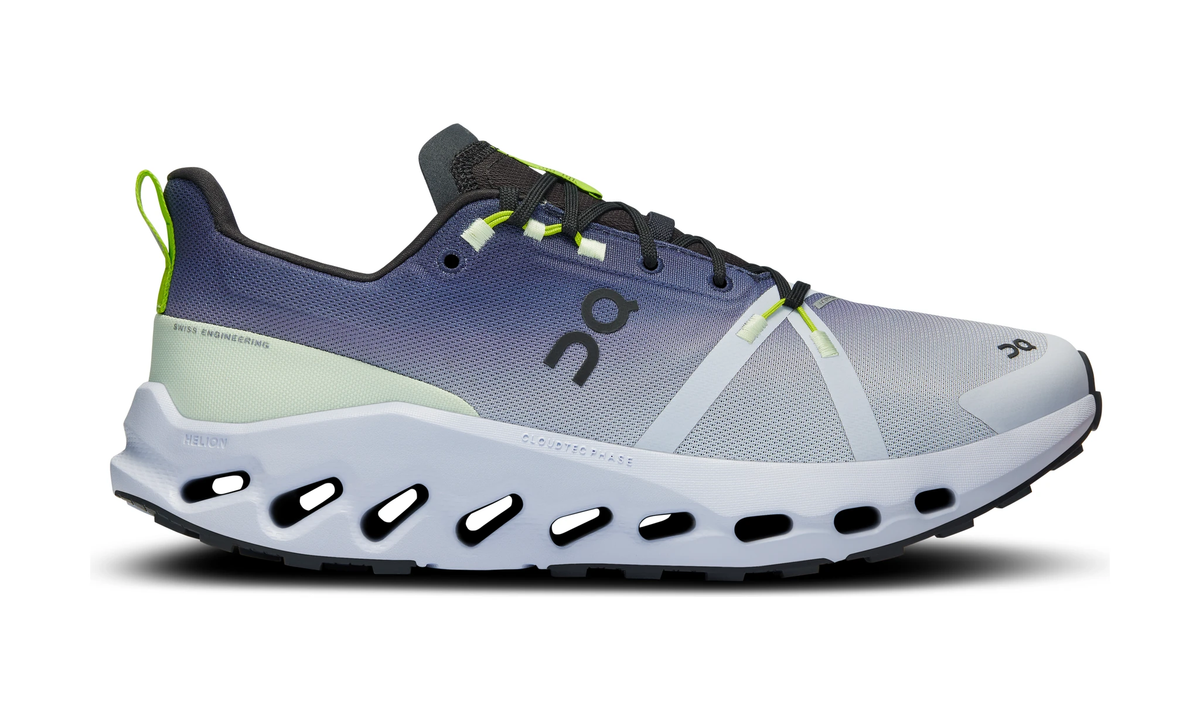 On Running Cloudsurfer Trail Waterproof Black Heather