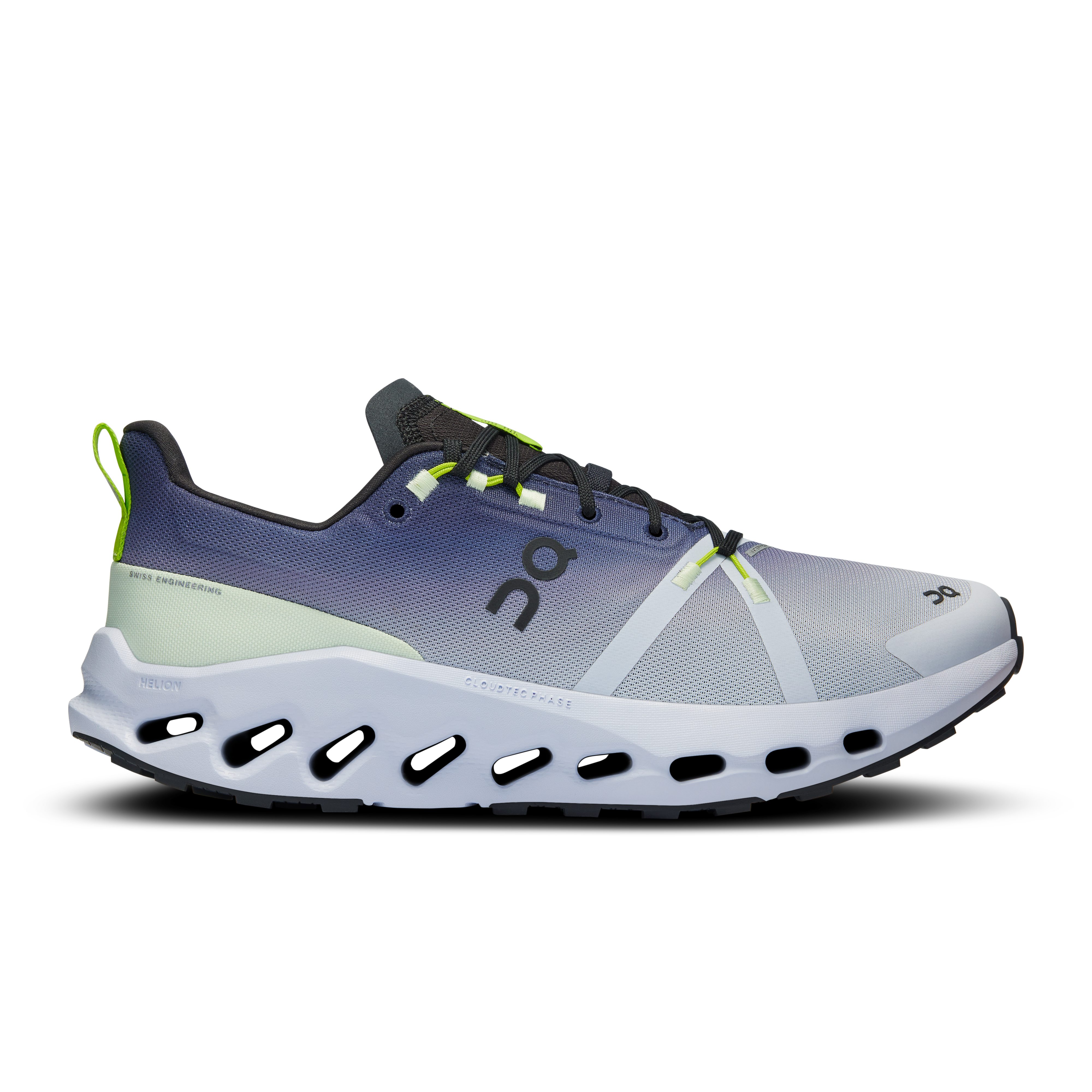 On Running Cloudsurfer Trail Waterproof Black Heather