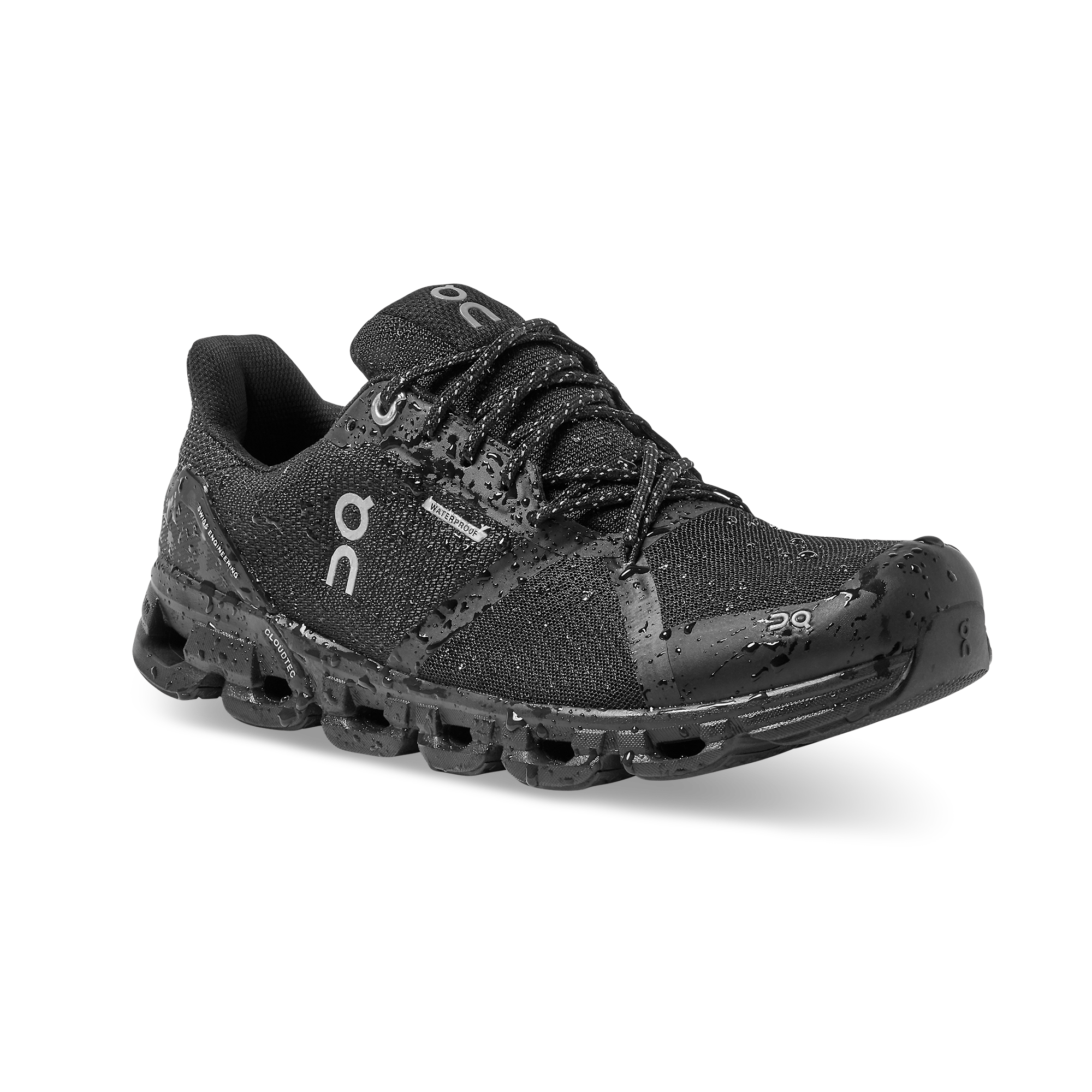 On Running Cloudflyer Waterproof Black Lunar (Women's)