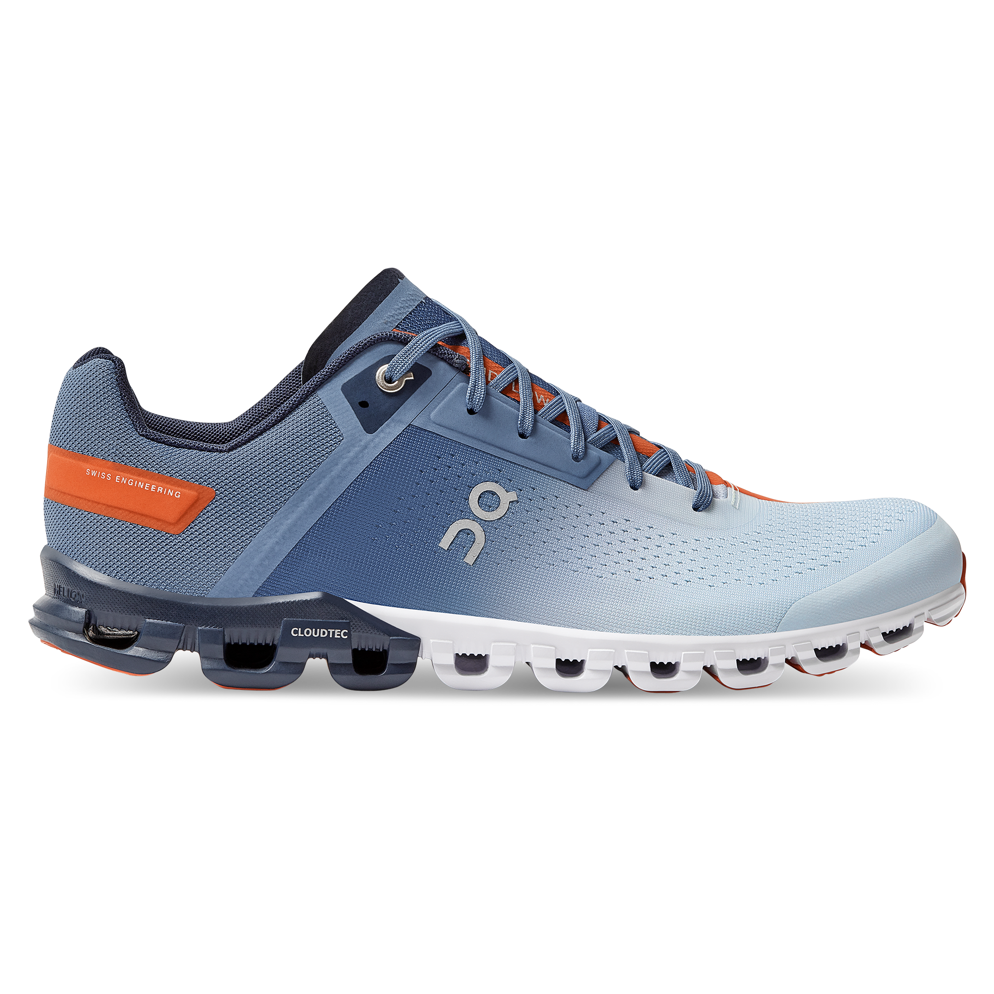 On Running Cloudflow 3.0 Lake Blue Flare Orange