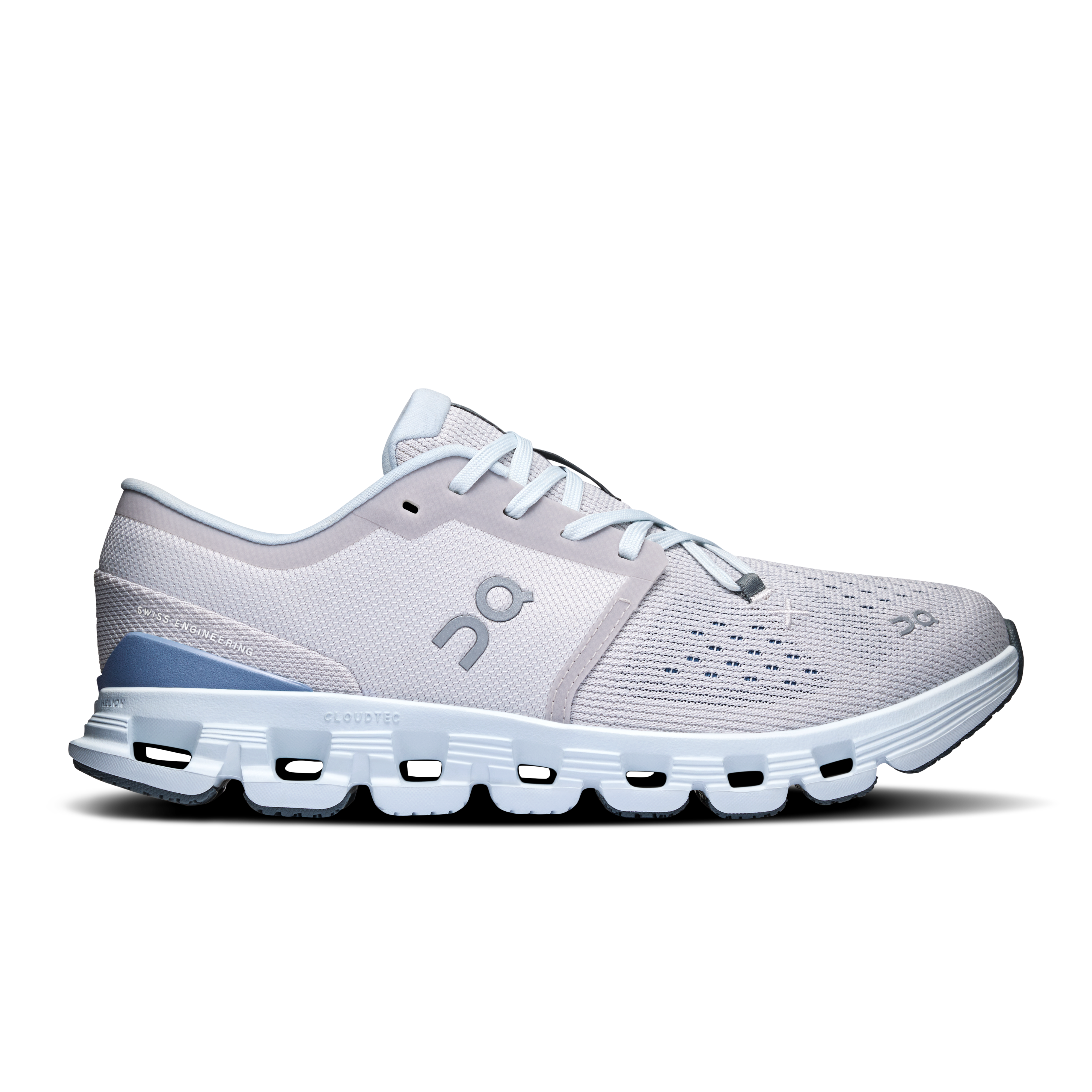 On Running Cloud X 4 Silver Chambray (Women's)