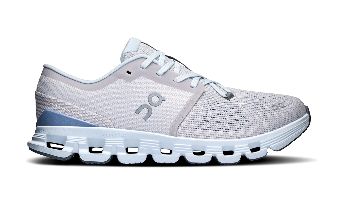On Running Cloud X 4 Silver Chambray (Women's)