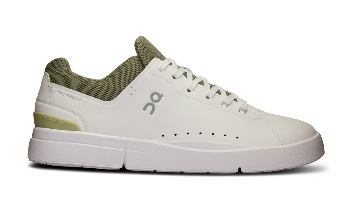 On The Roger Advantage White Olive