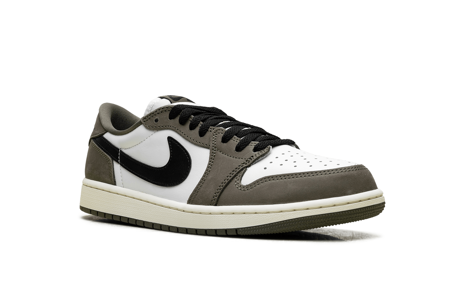 Air Jordan 1 Retro Low OG 'Medium Olive' - Guerdon Kicks - Sneakers