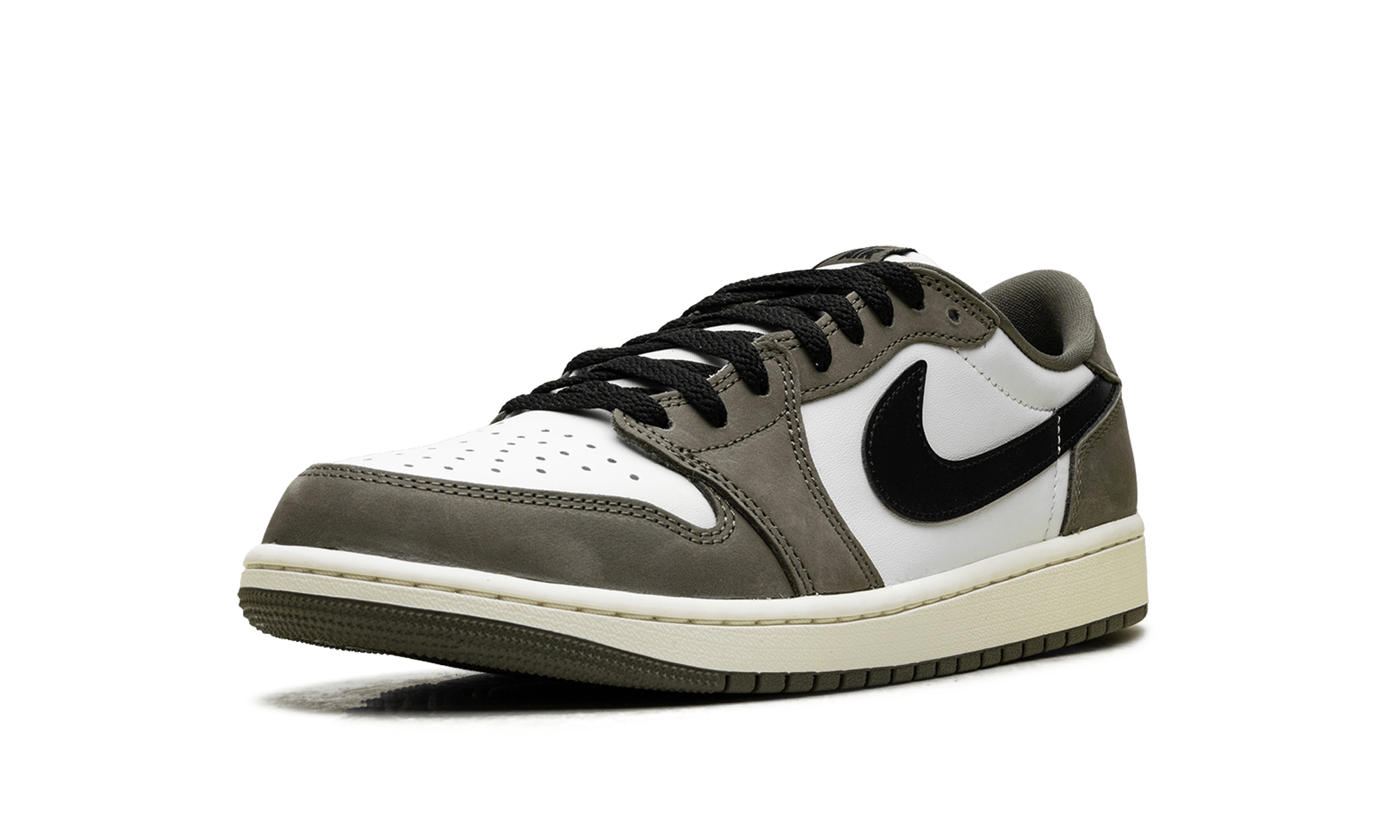 Air Jordan 1 Retro Low OG 'Medium Olive' - Guerdon Kicks - Sneakers