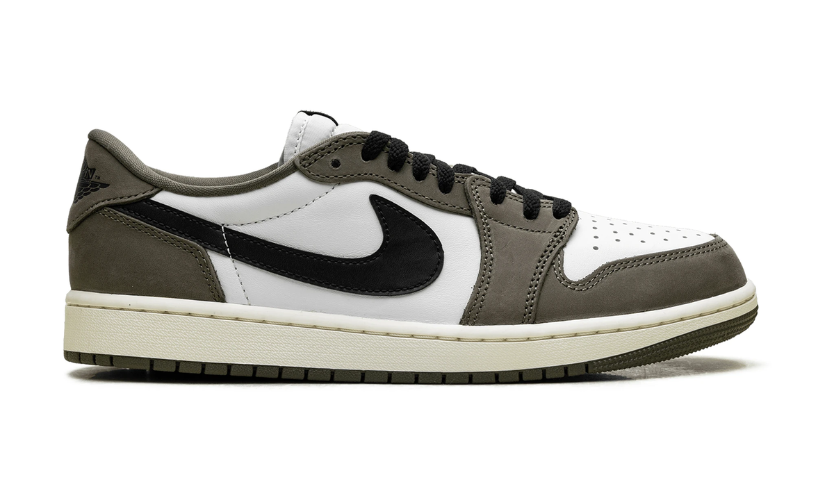 Air Jordan 1 Retro Low OG 'Medium Olive' - Guerdon Kicks - Sneakers