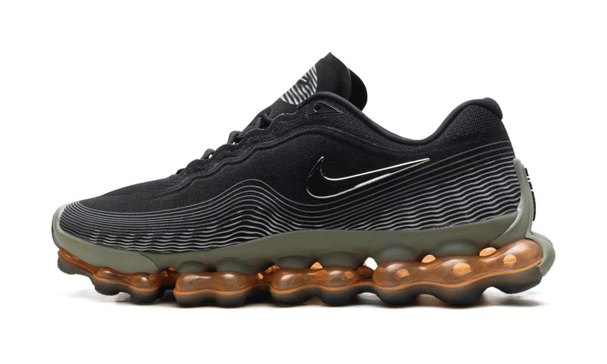 Air Liquid Max "Black Metallic Silver Light Army" - Guerdon Kicks - Sneakers