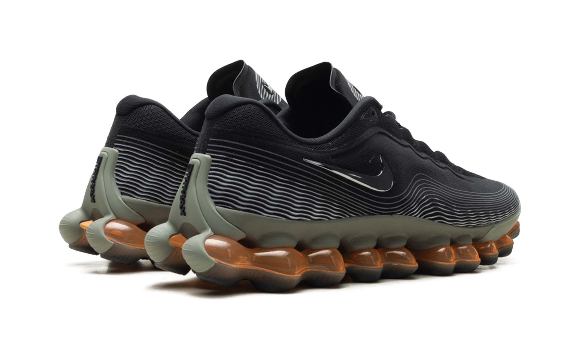 Air Liquid Max "Black Metallic Silver Light Army" - Guerdon Kicks - Sneakers