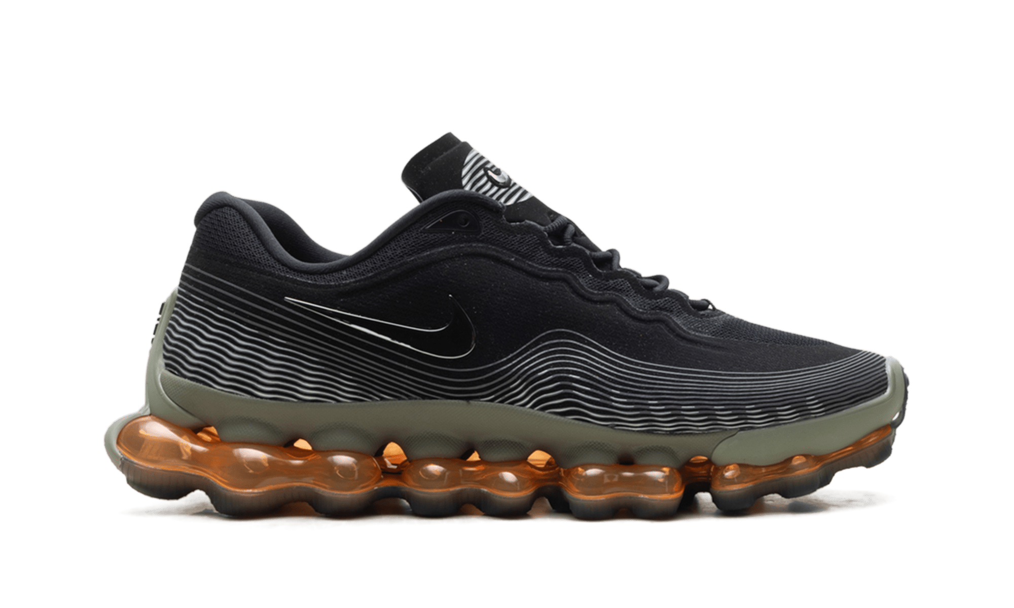 Air Liquid Max "Black Metallic Silver Light Army" - Guerdon Kicks - Sneakers