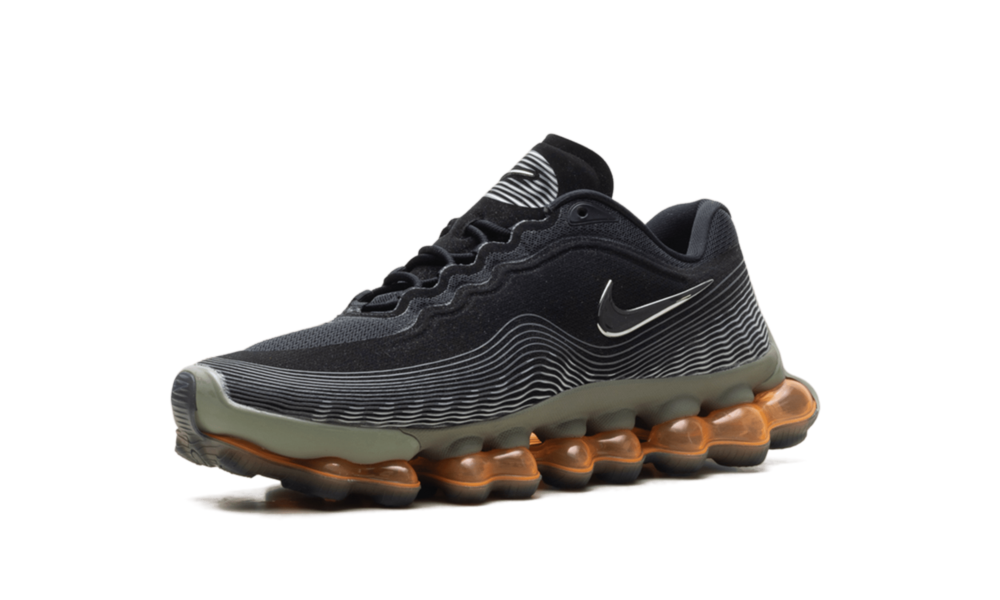 Air Liquid Max "Black Metallic Silver Light Army" - Guerdon Kicks - Sneakers