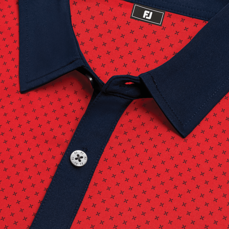 Athletic Fit Micro Flower Lisle - Guerdon Kicks - Golf Apparel