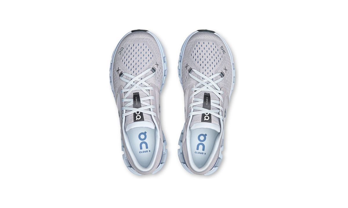 On Running Cloud X 4 Silver Chambray (Women's)