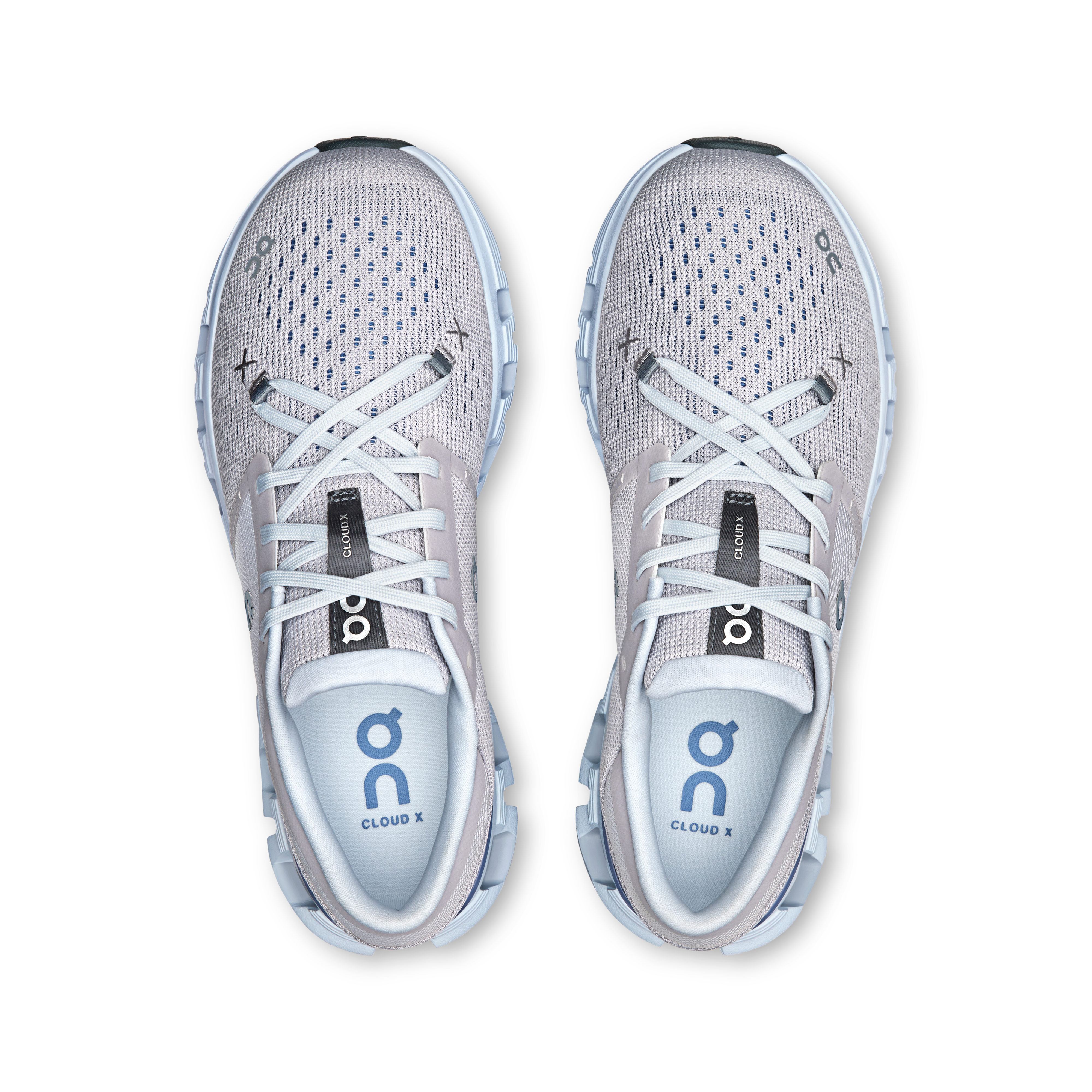 On Running Cloud X 4 Silver Chambray (Women's)