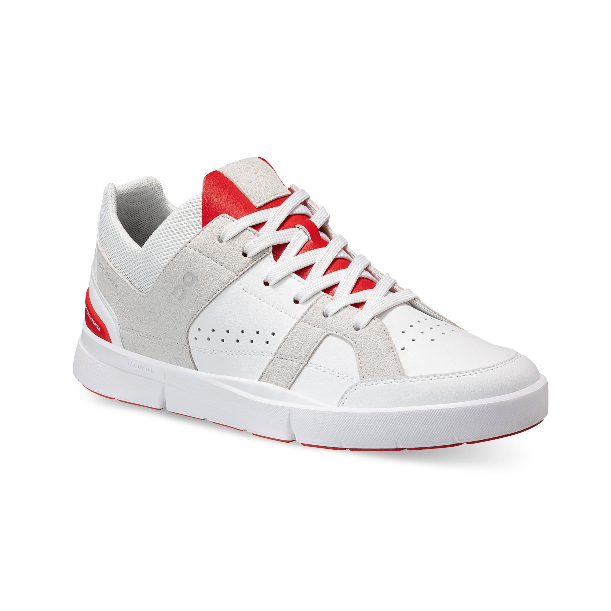 On The Roger Clubhouse White Grey Red