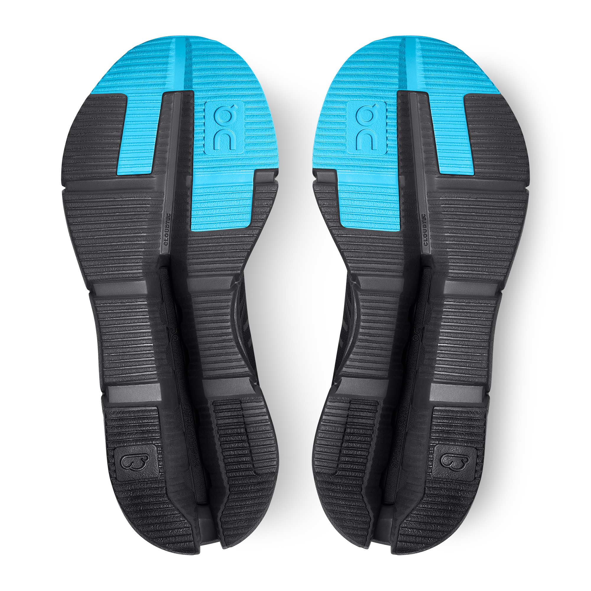 On Running Cloudnova Z5 Black Cyan (Women's)
