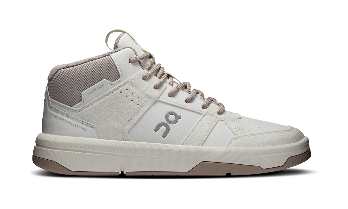 THE ROGER Clubhouse Mid 1 W Ivory | Fog