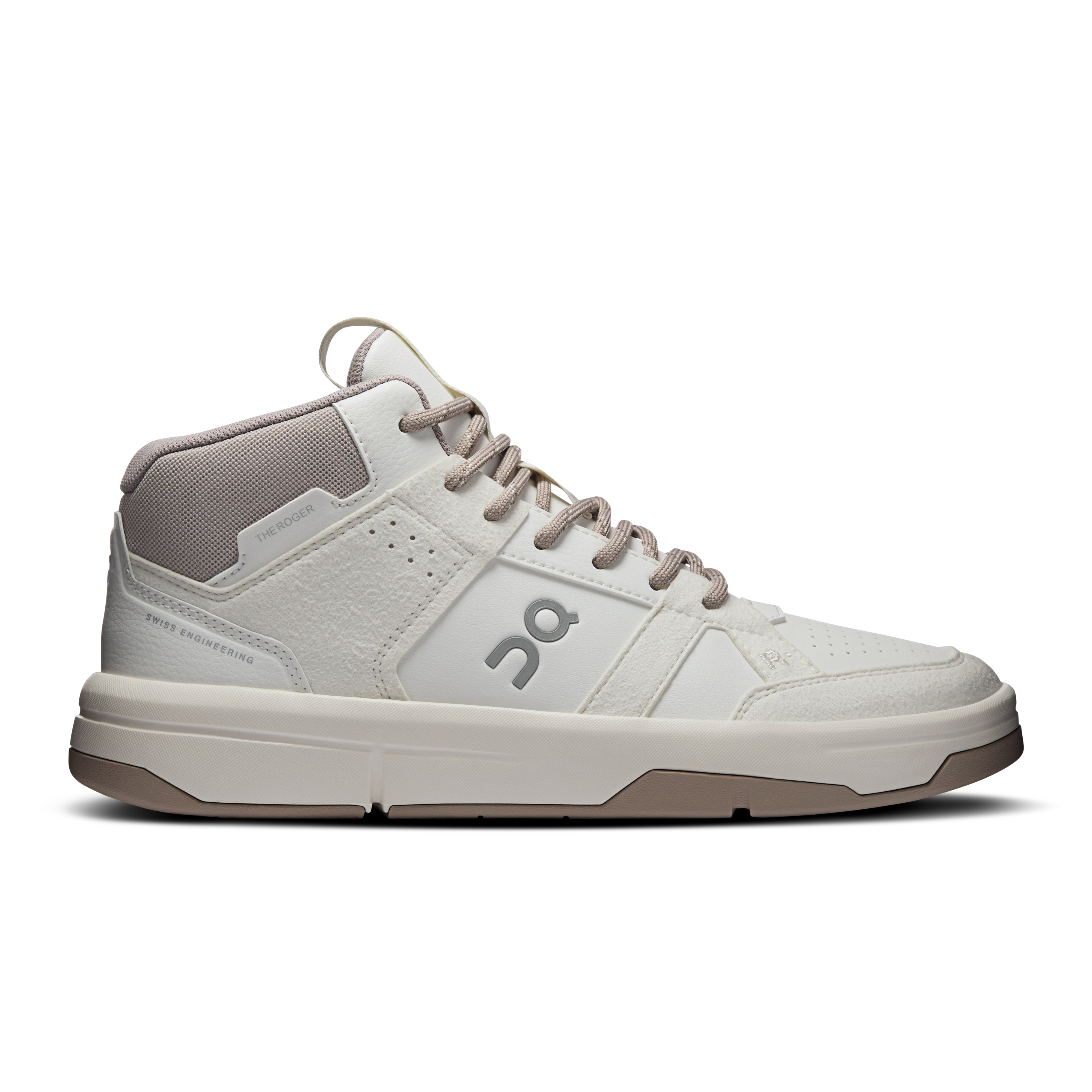 THE ROGER Clubhouse Mid 1 W Ivory | Fog