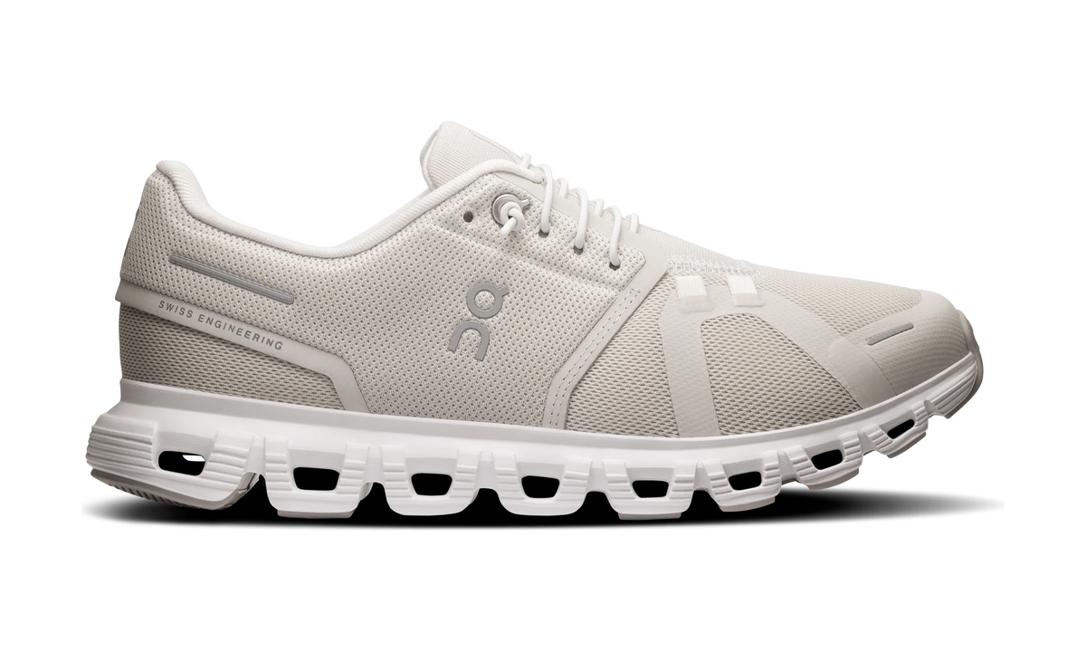 Cloud 6 Wide W Pearl | White
