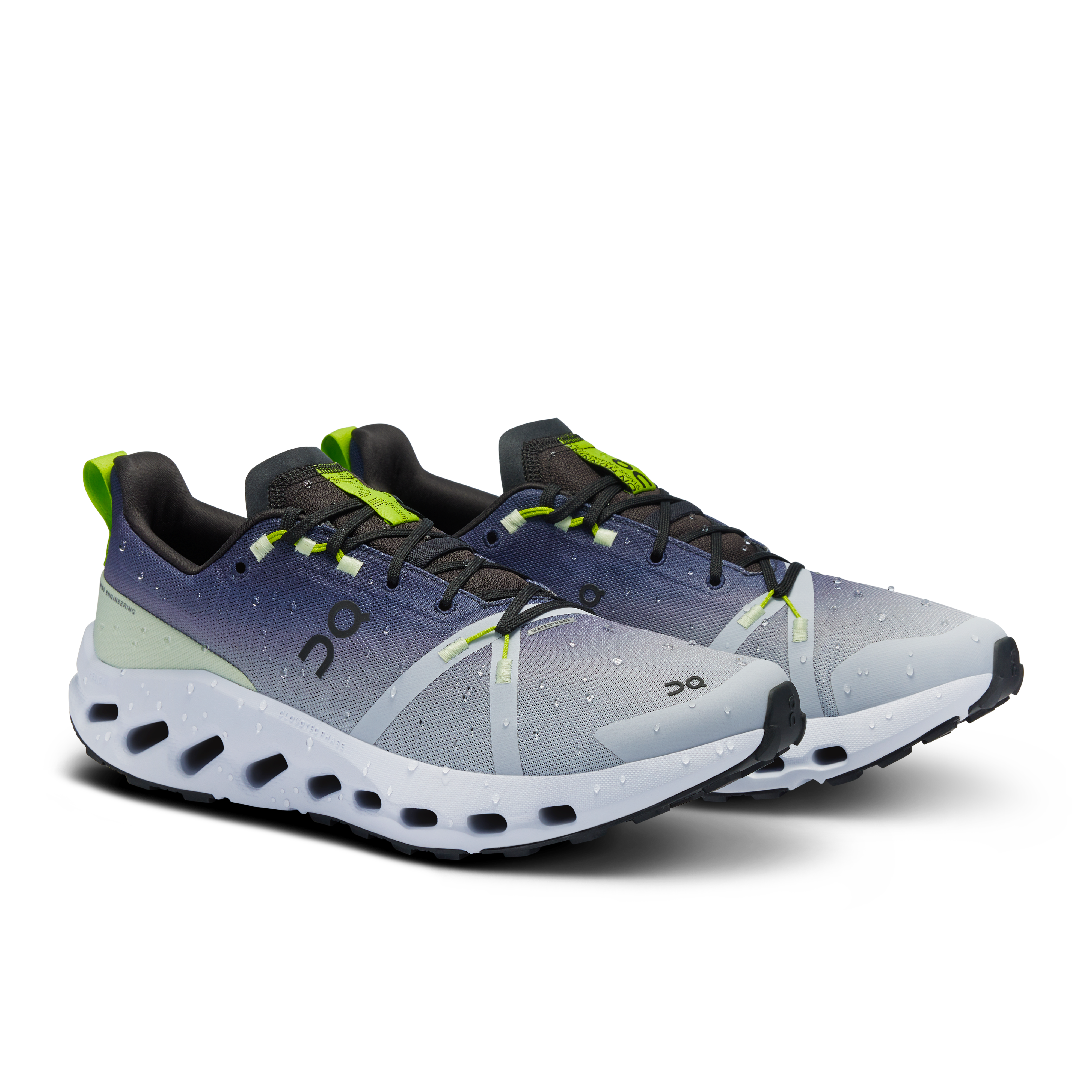 On Running Cloudsurfer Trail Waterproof Black Heather