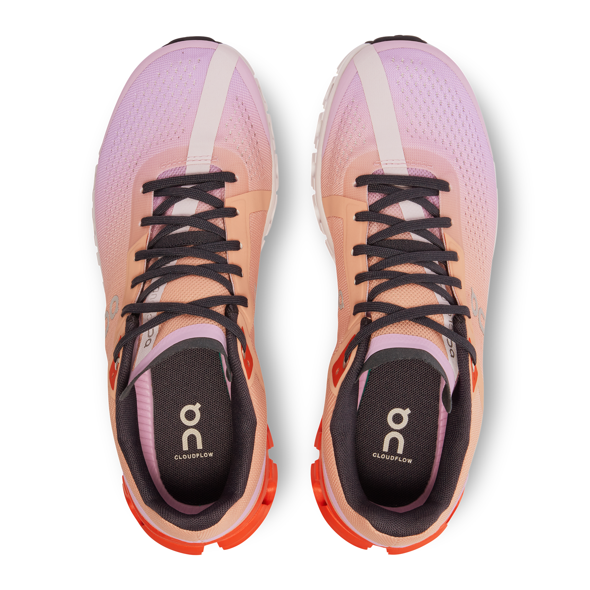 On Running Cloudflow 3.0 Rose Pink Fiji Orange (Women's)