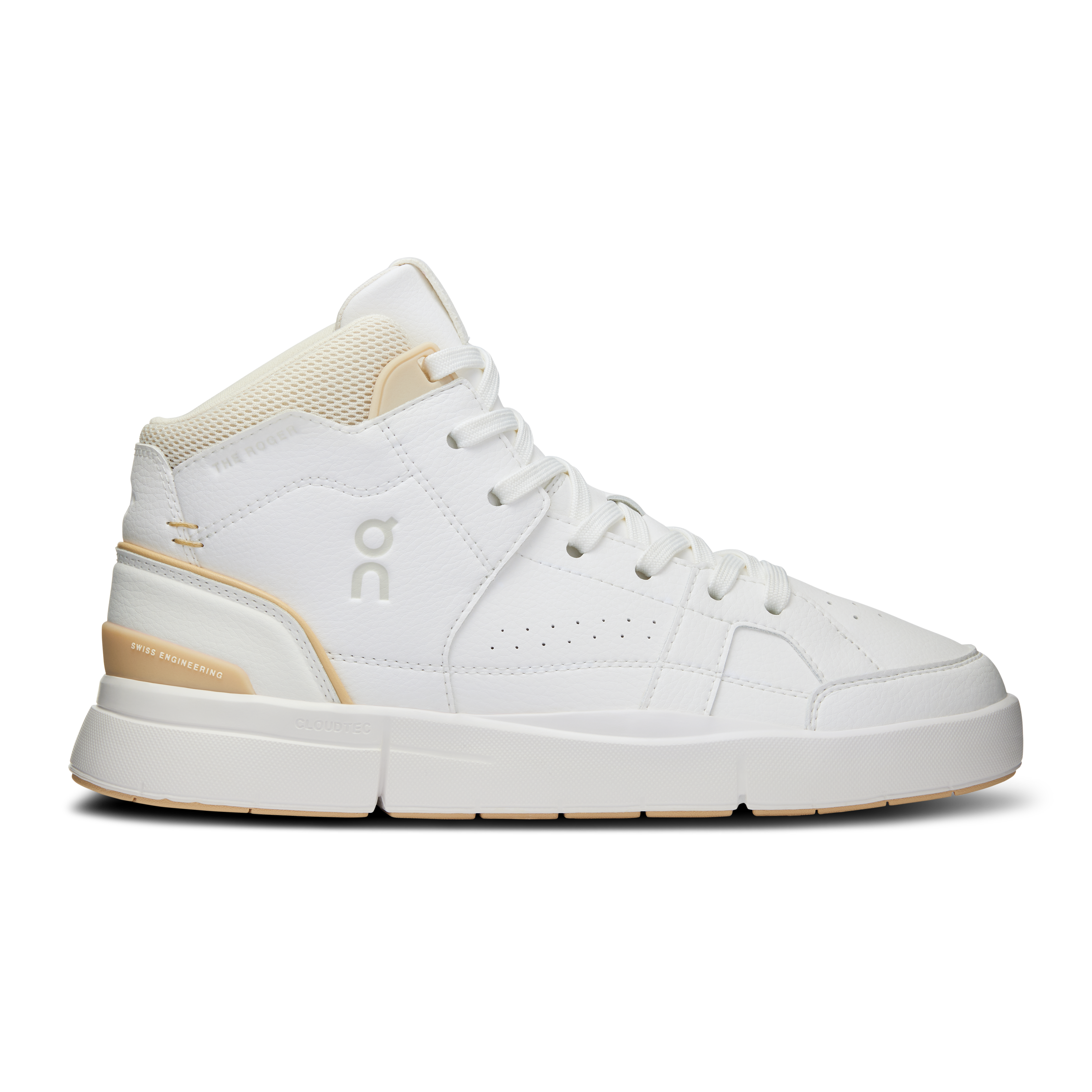 On The Roger Clubhouse Mid White Savannah (Women's)