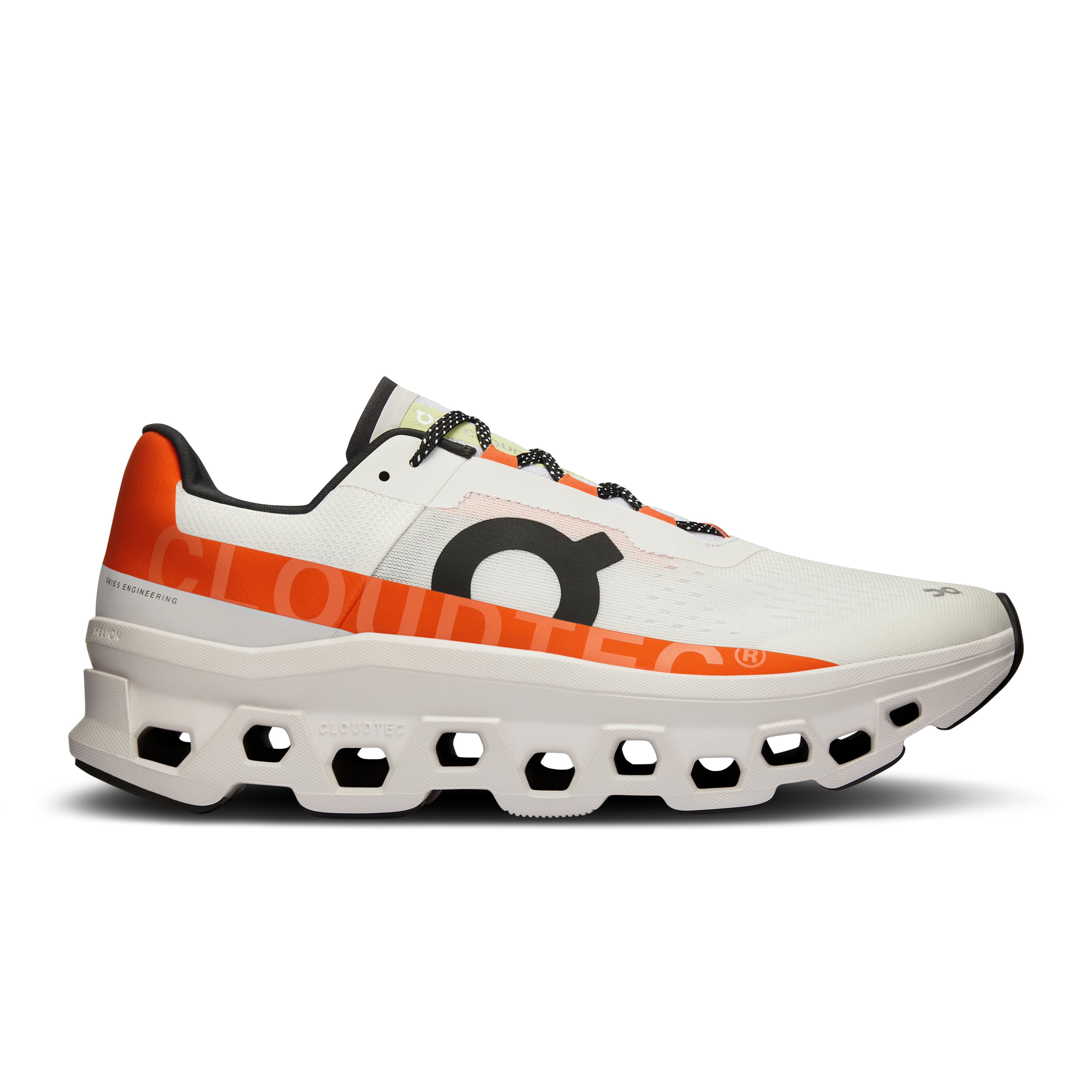 On Running Cloudmonster Undyed White Flame