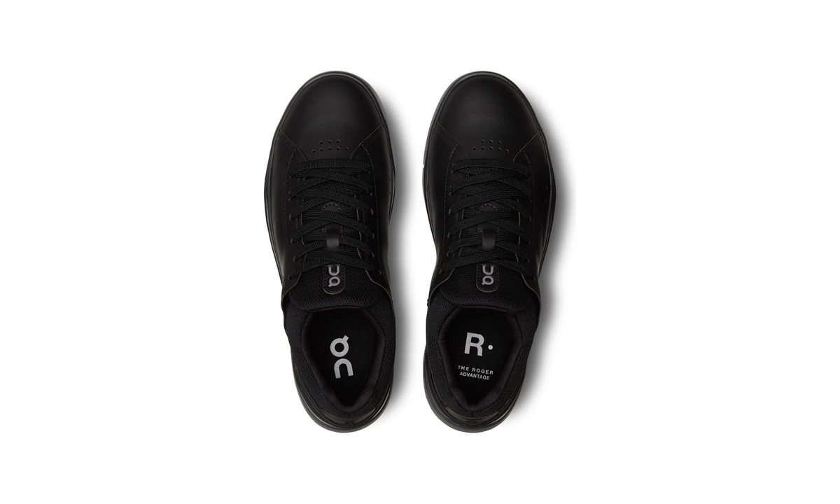 On The Roger Advantage All Black (Women's)