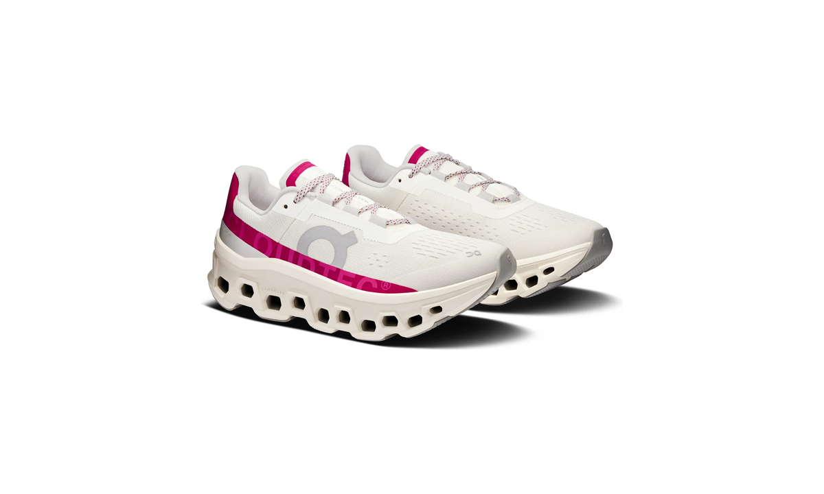 On Running Cloudmonster Ivory Grenadine (Women's)