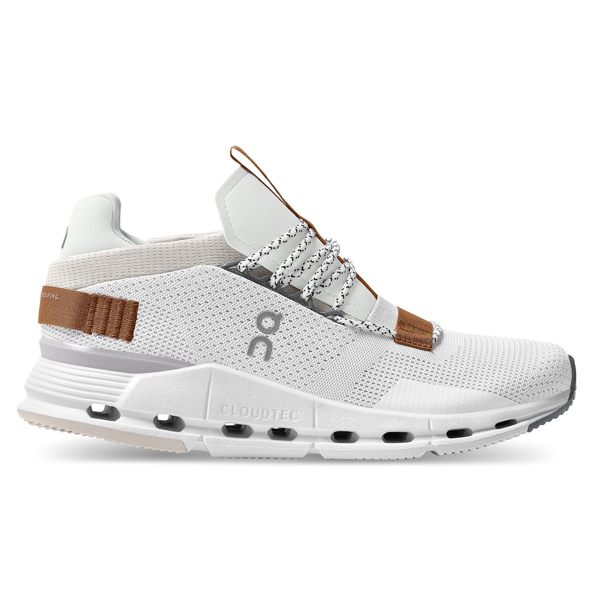 On Running Cloudnova White Pearl Brown