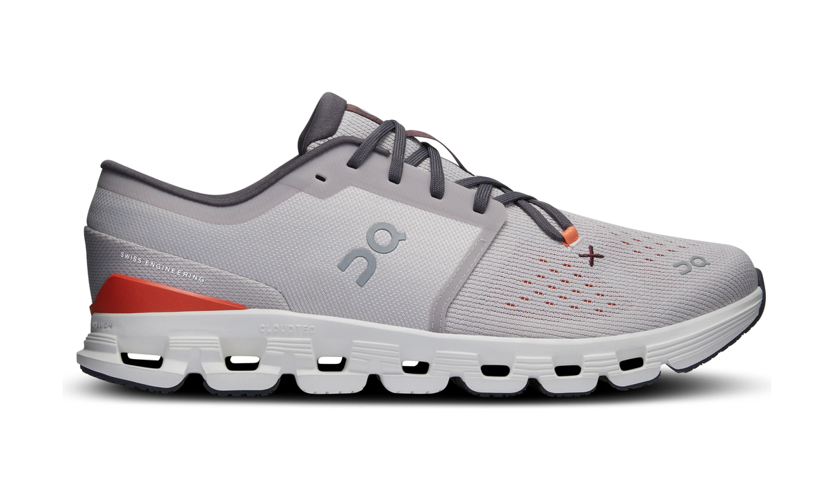 ON Cloud X 4 'Silver Flame'