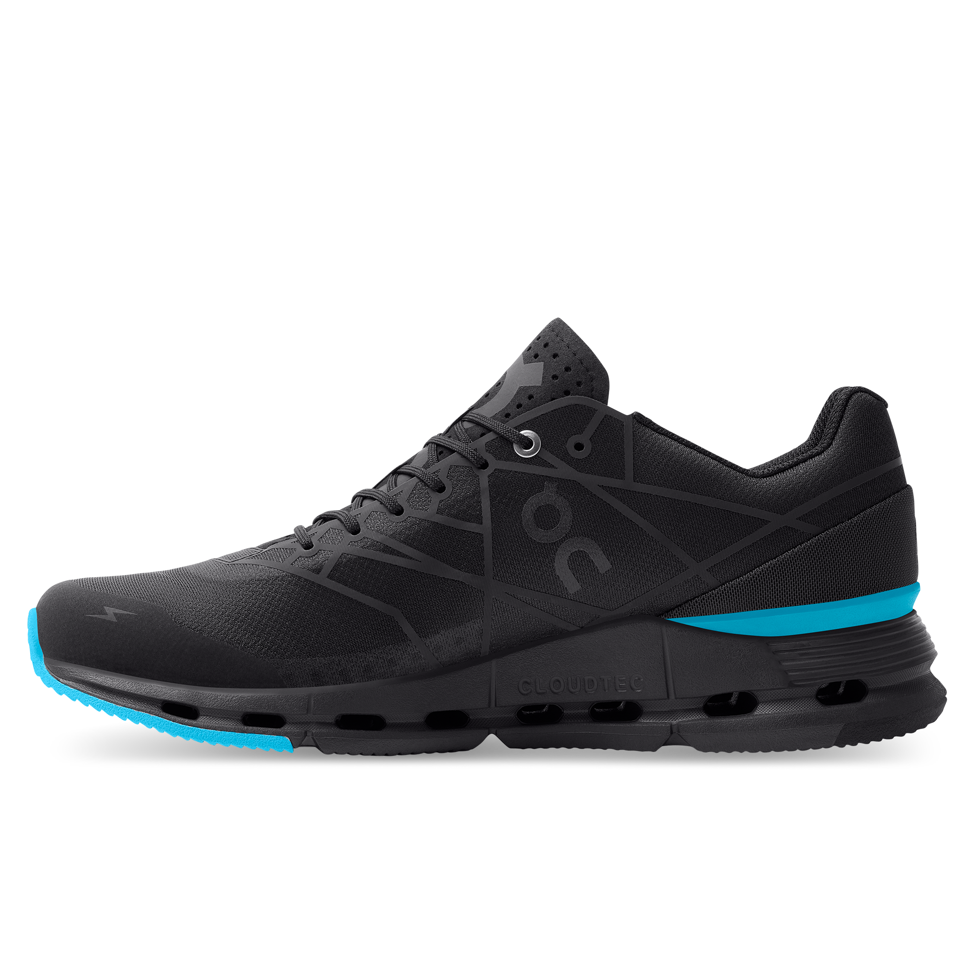 On Running Cloudnova Z5 Black Cyan