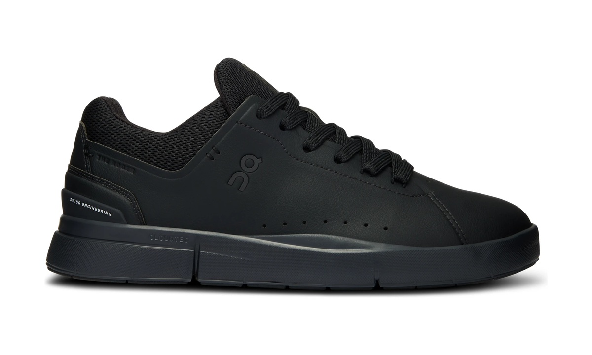 On The Roger Advantage All Black (Women's)