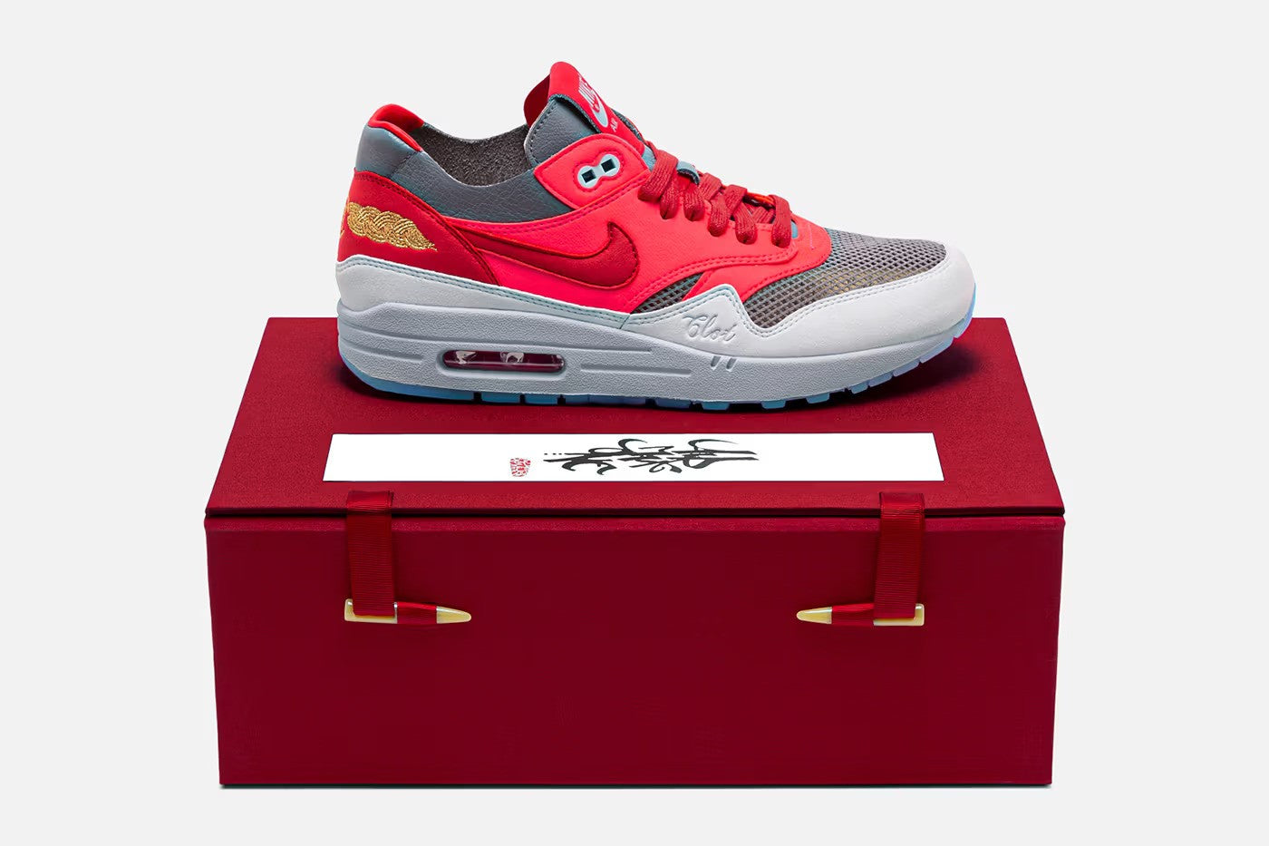 Air Max 1 Clot K.O.D. Solar Red (Special Box)