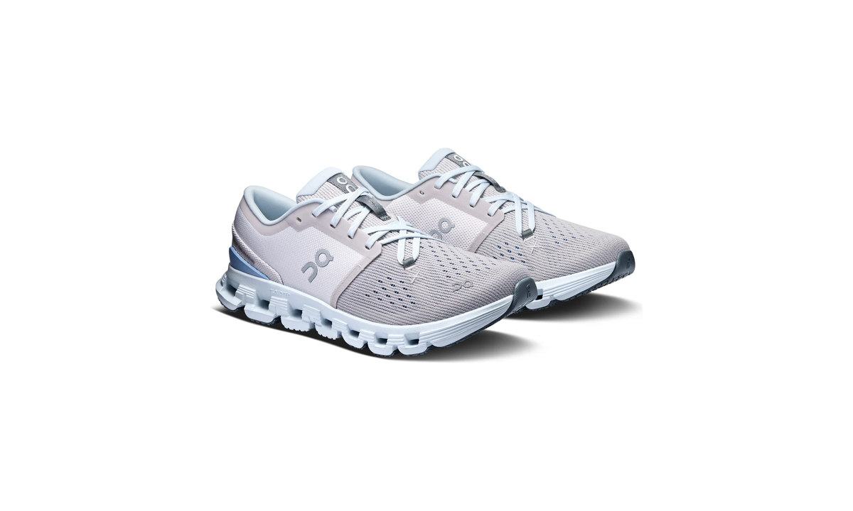 On Running Cloud X 4 Silver Chambray (Women's)