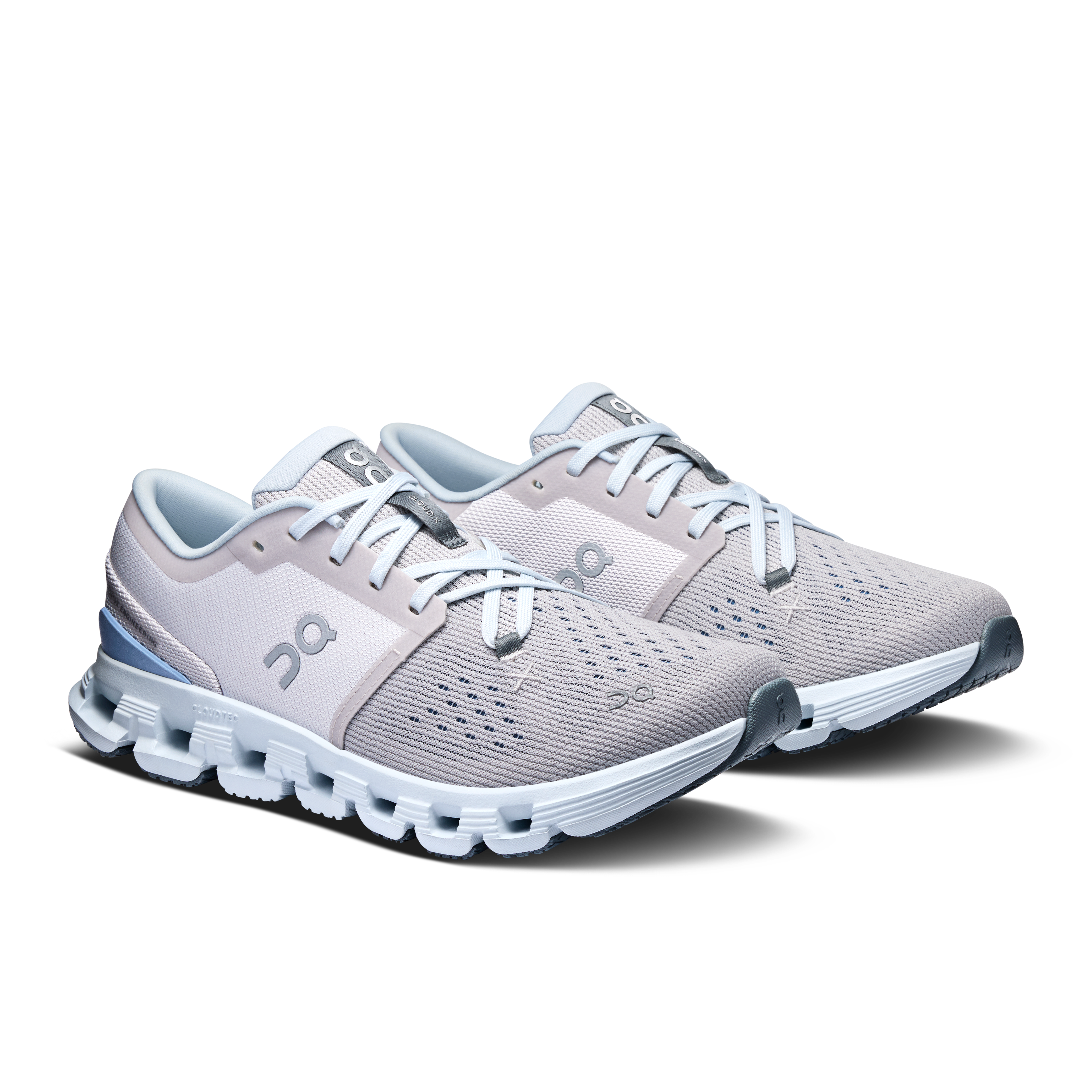 On Running Cloud X 4 Silver Chambray (Women's)