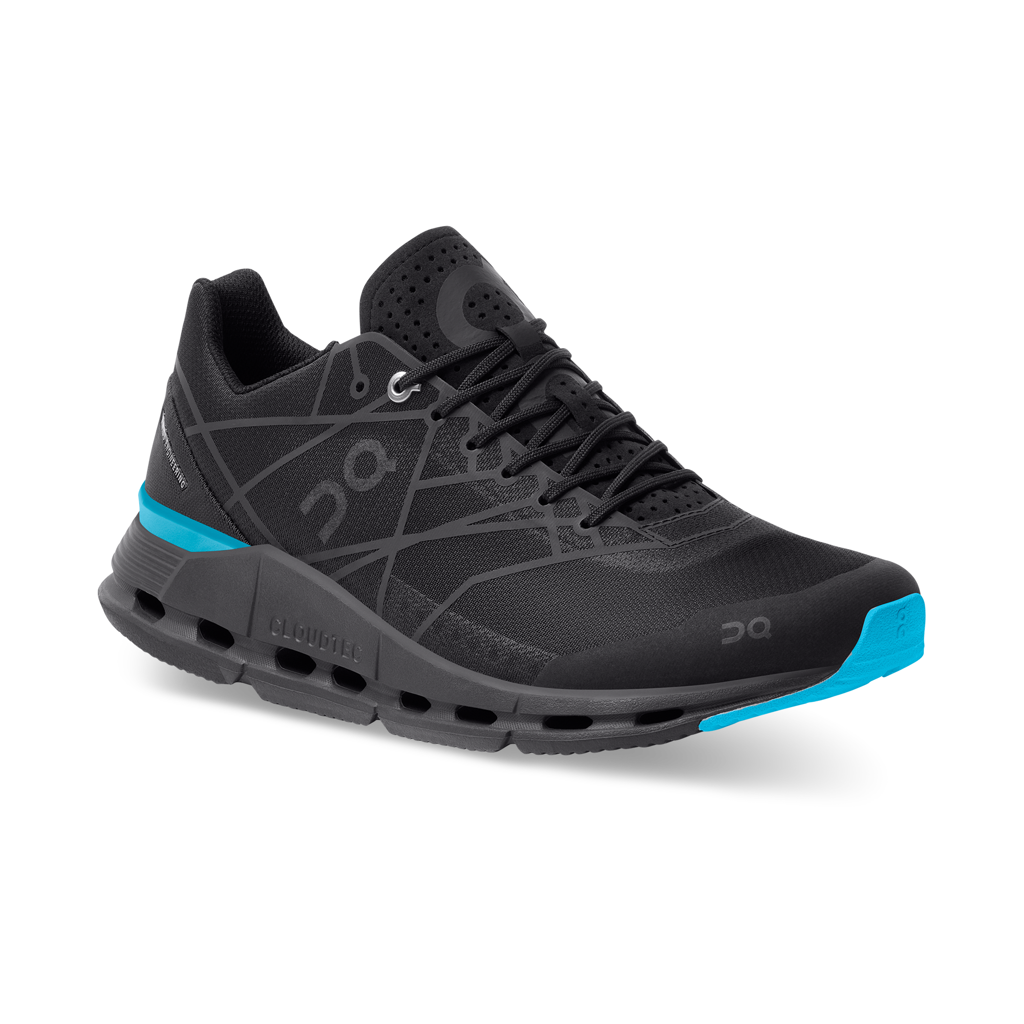 On Running Cloudnova Z5 Black Cyan