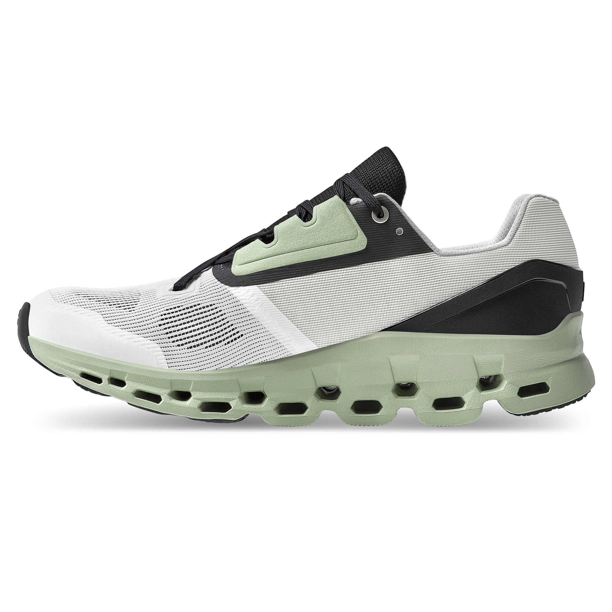 On Running Cloudstratus White Black Sage