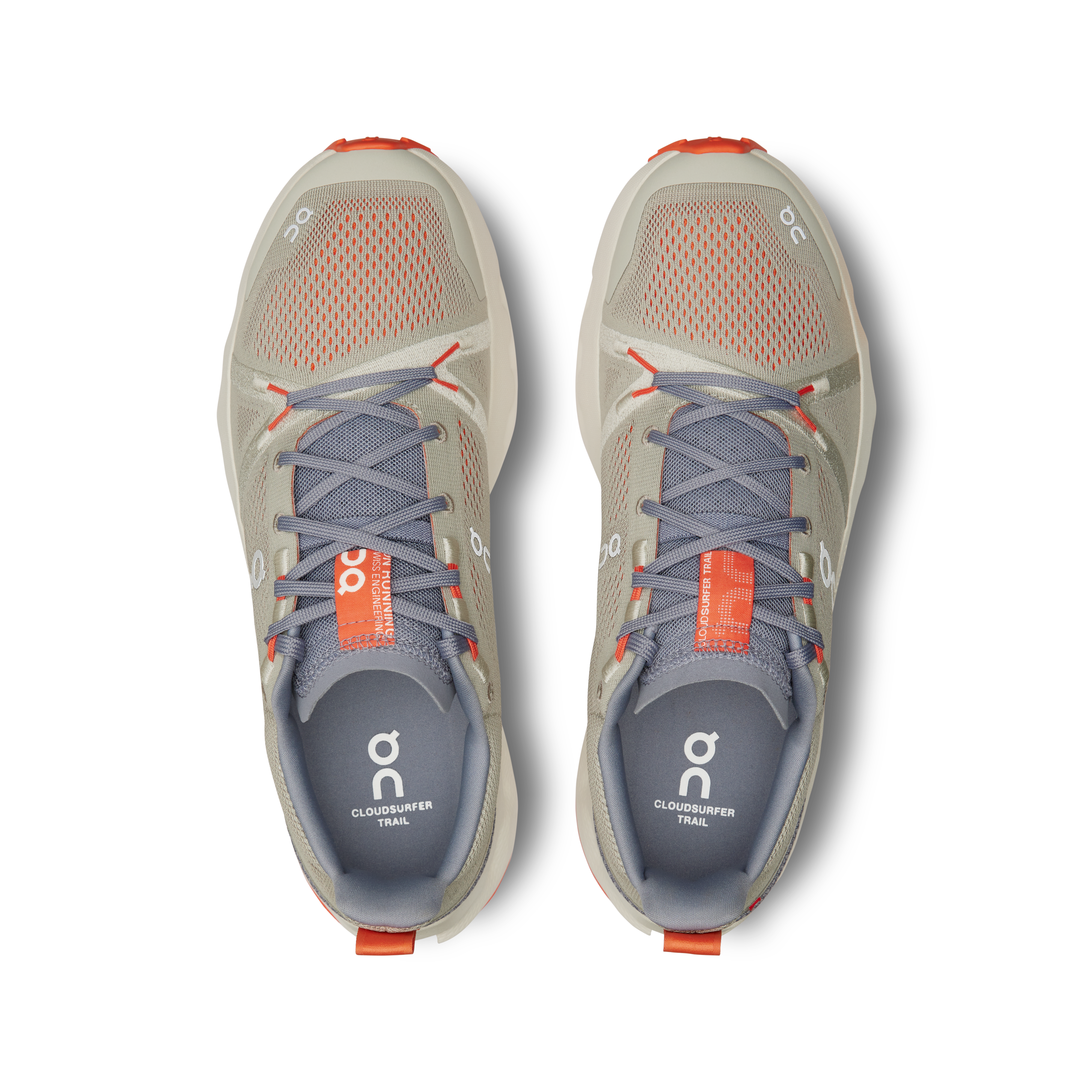 On Running Cloudsurfer Trail Fossil Ivory