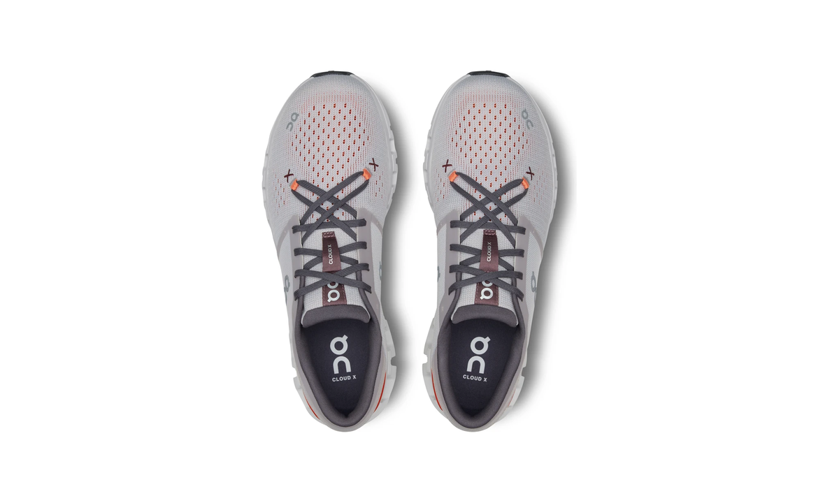 ON Cloud X 4 'Silver Flame'