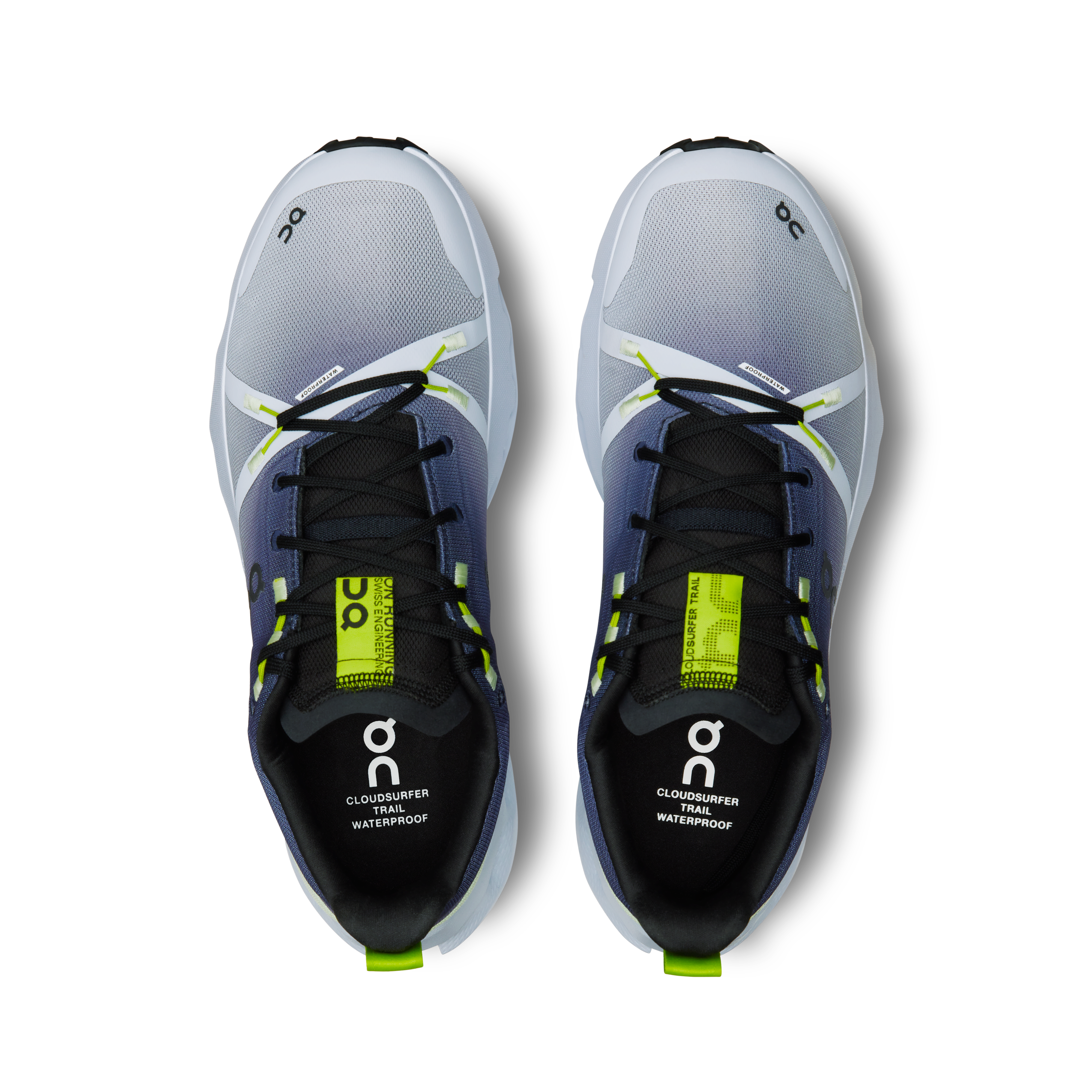 On Running Cloudsurfer Trail Waterproof Black Heather