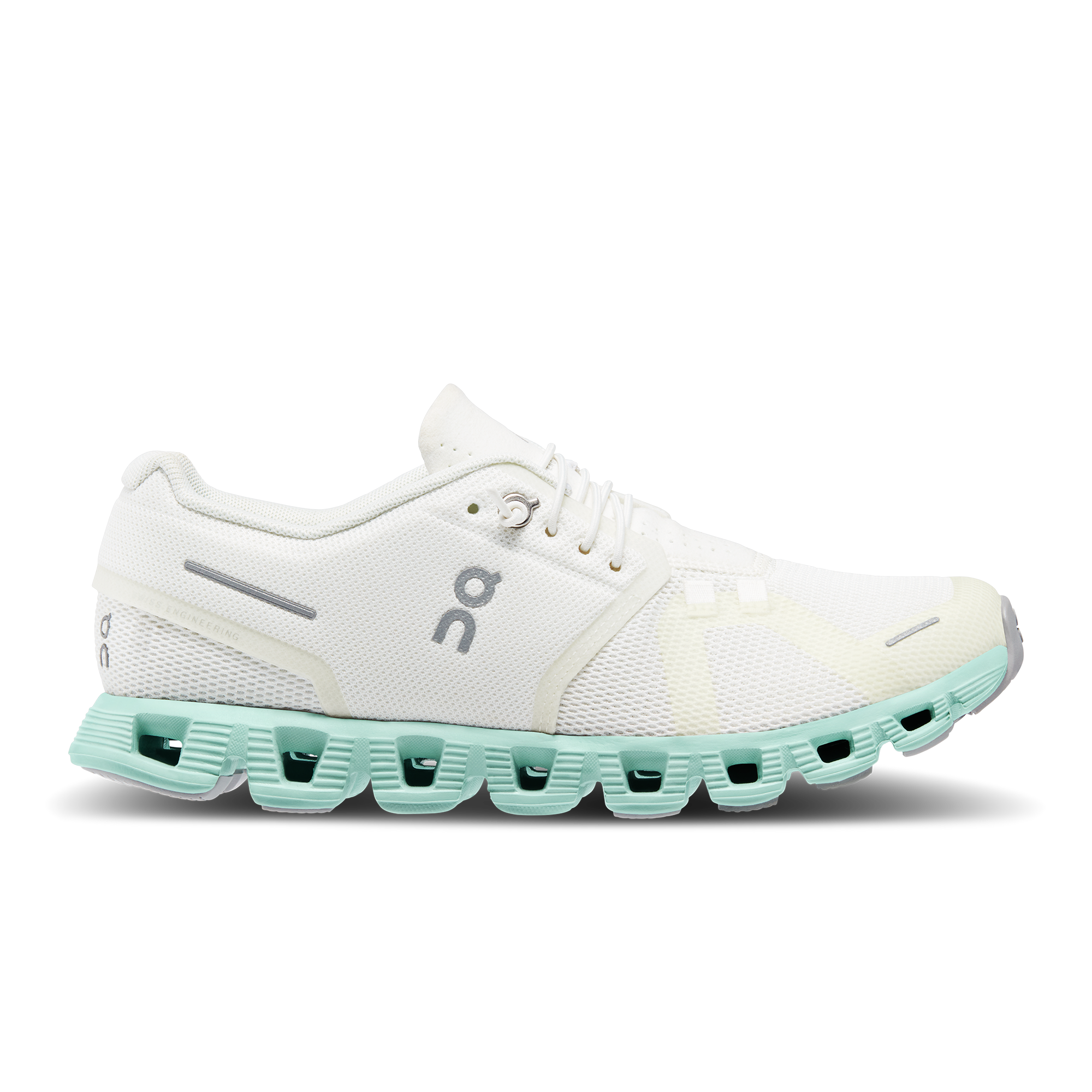 ON Wmns Cloud 5 'Undyed White Creek'