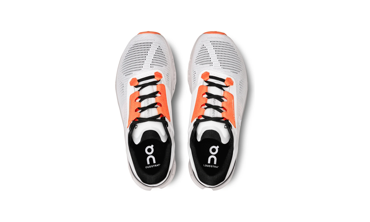 On CloudStratus 3 Undyed White Sand Orange (Women's)