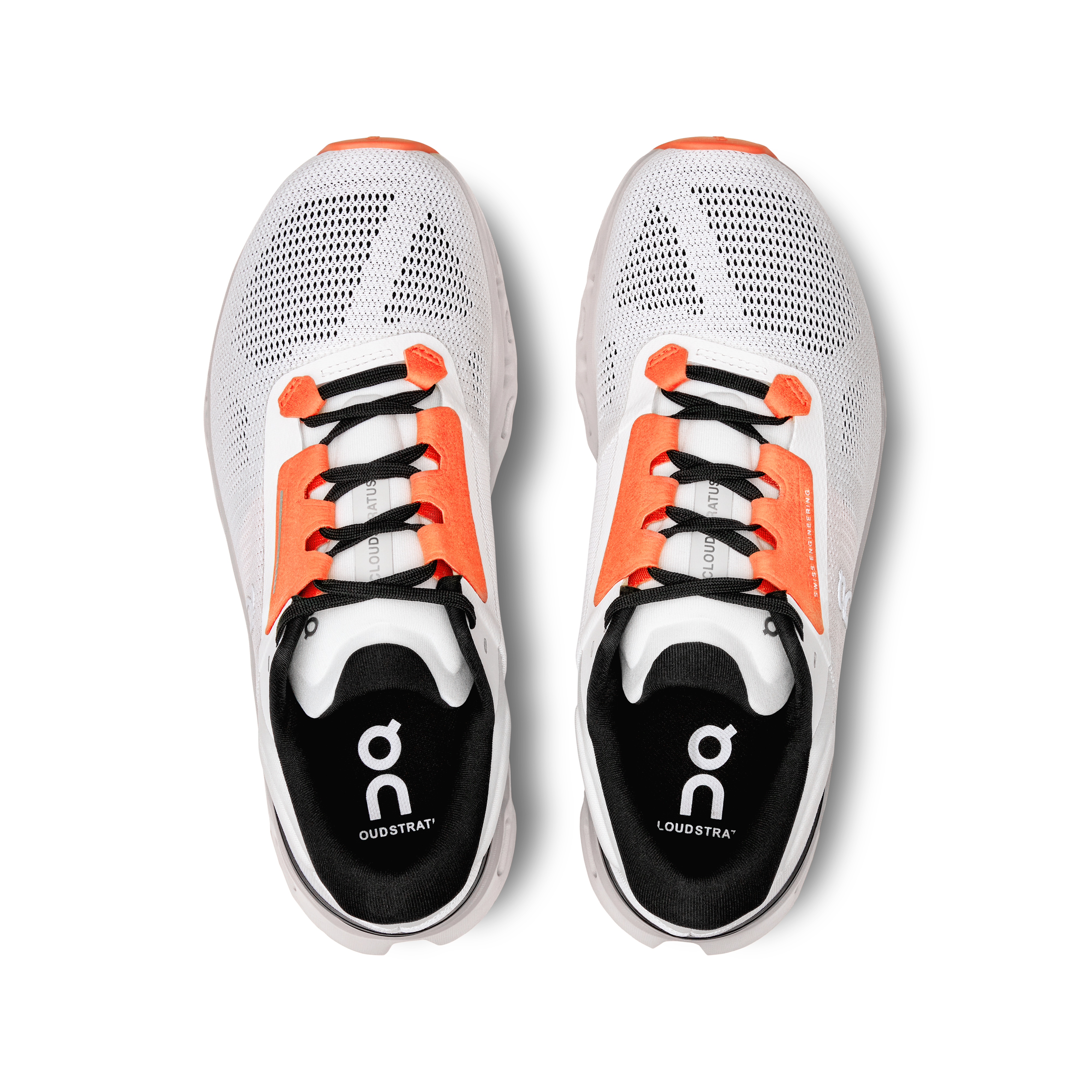On CloudStratus 3 Undyed White Sand Orange (Women's)