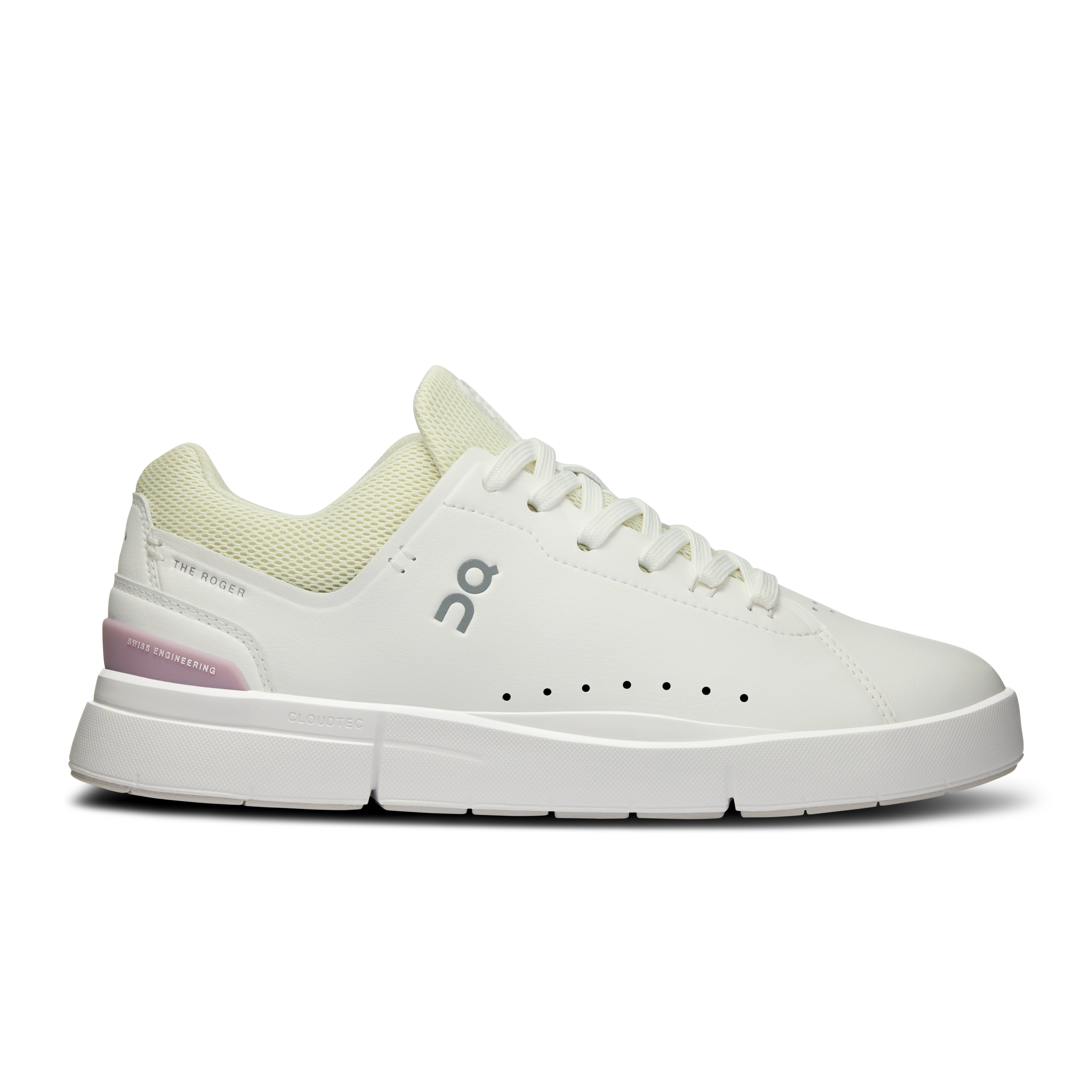On The Roger Advantage White Mauve (Women's)