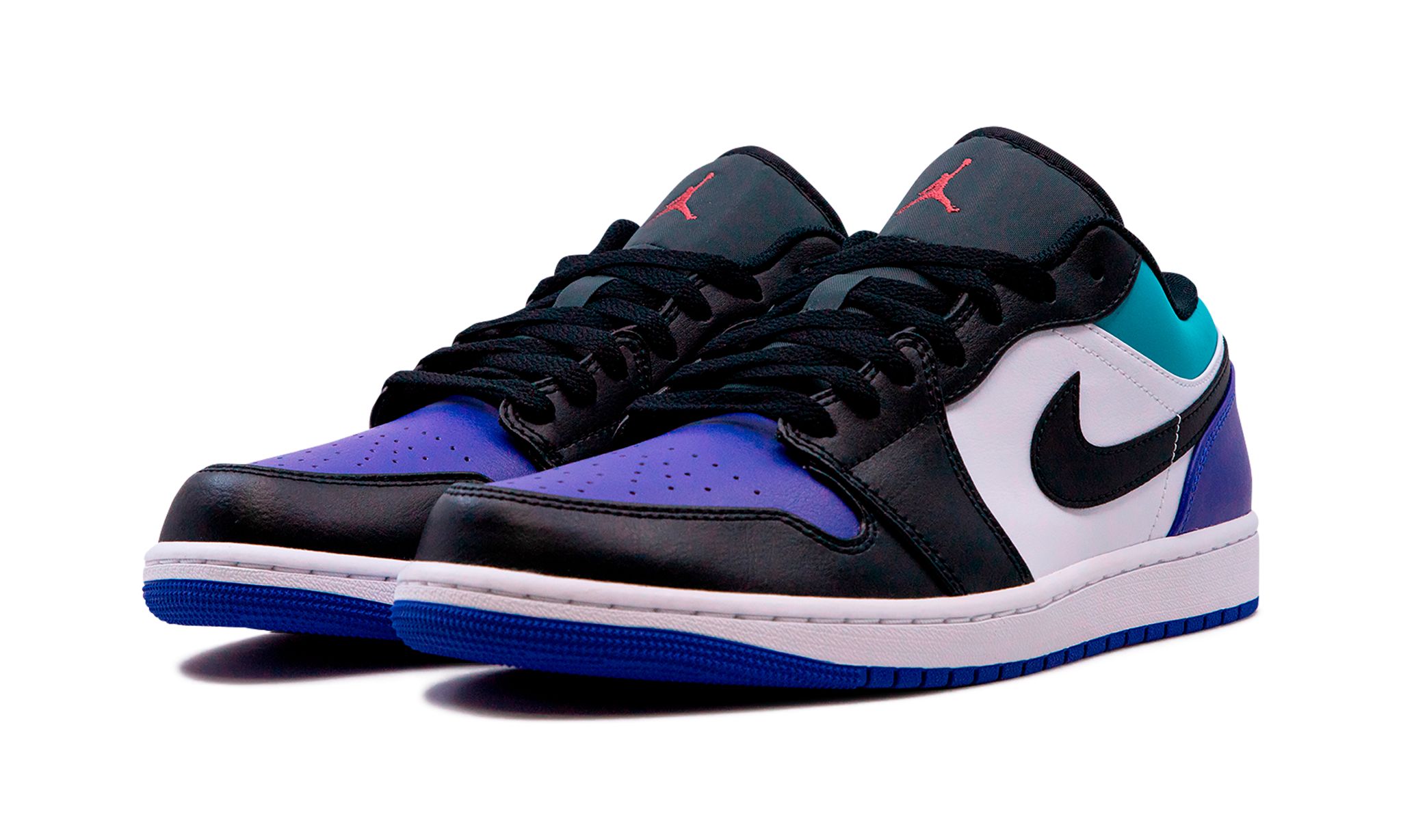 Air Jordan 1 Low Aqua / Teal Purple