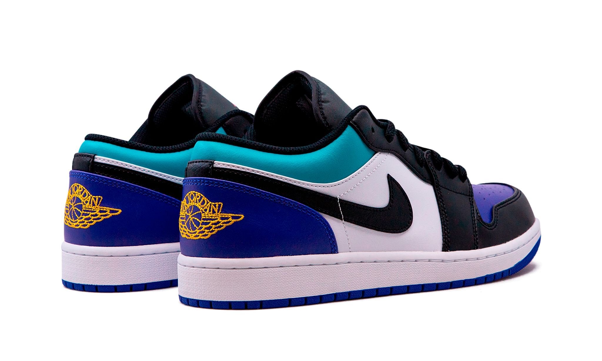 JORDAN 1 LOW TEAL PURPLE